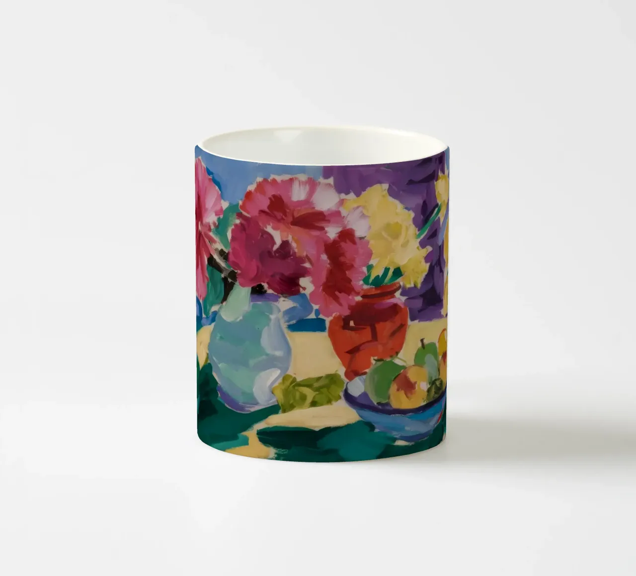 Vivida passione dei petali tazza in ceramica da Celestial Harmony