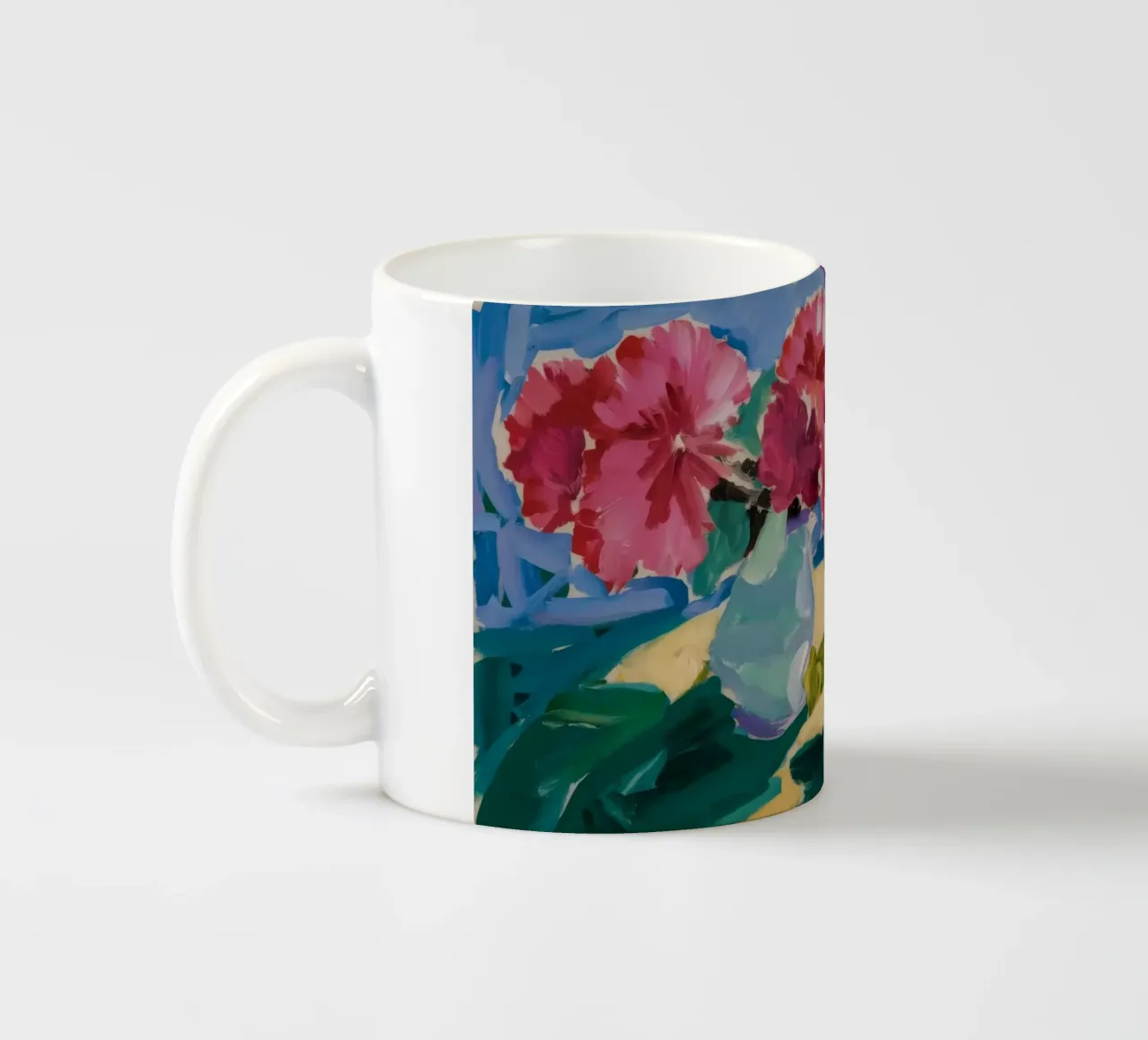 Vivida passione dei petali tazza in ceramica da Celestial Harmony