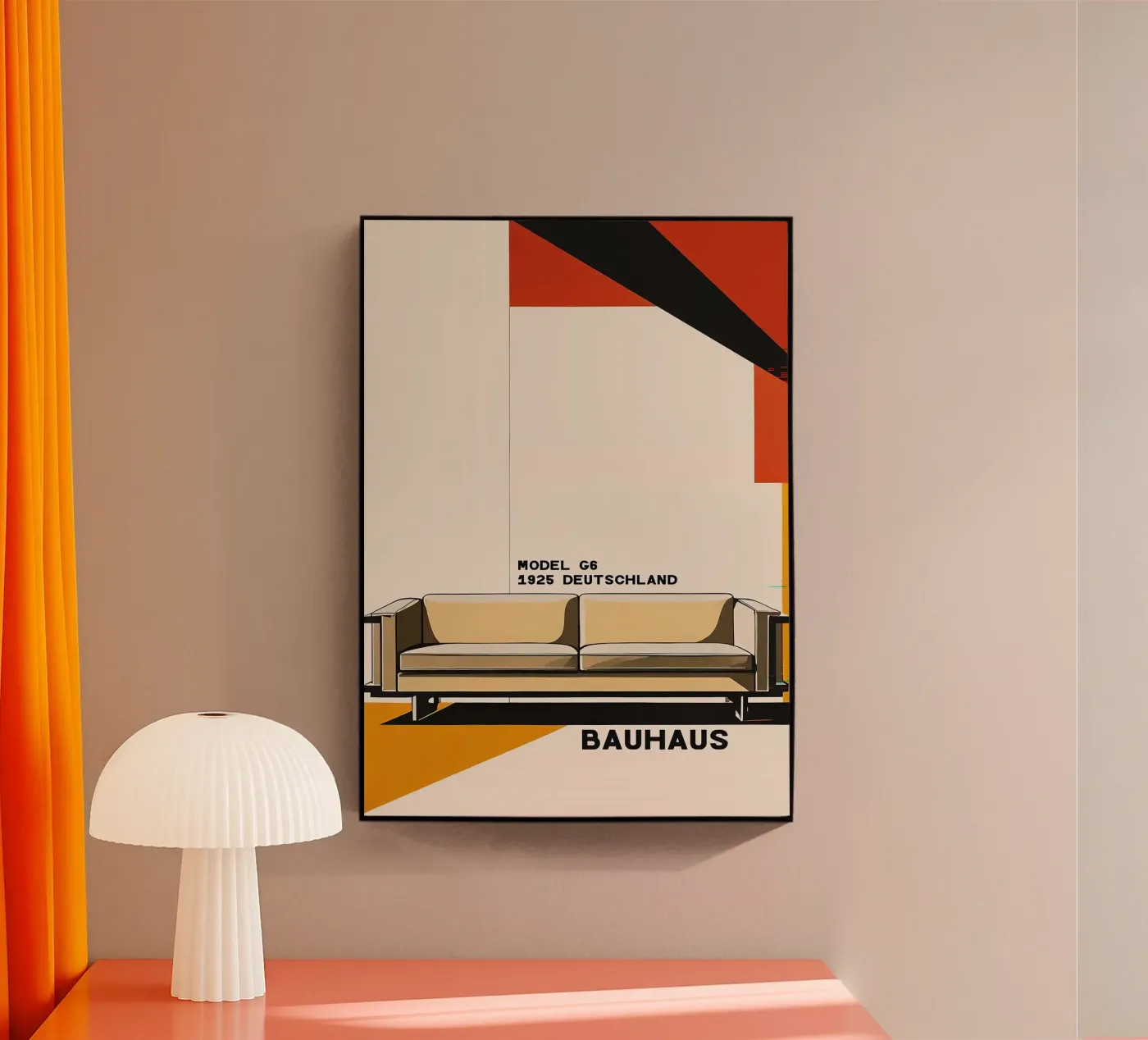 Bauhaus Acryl-Glas von Brooke