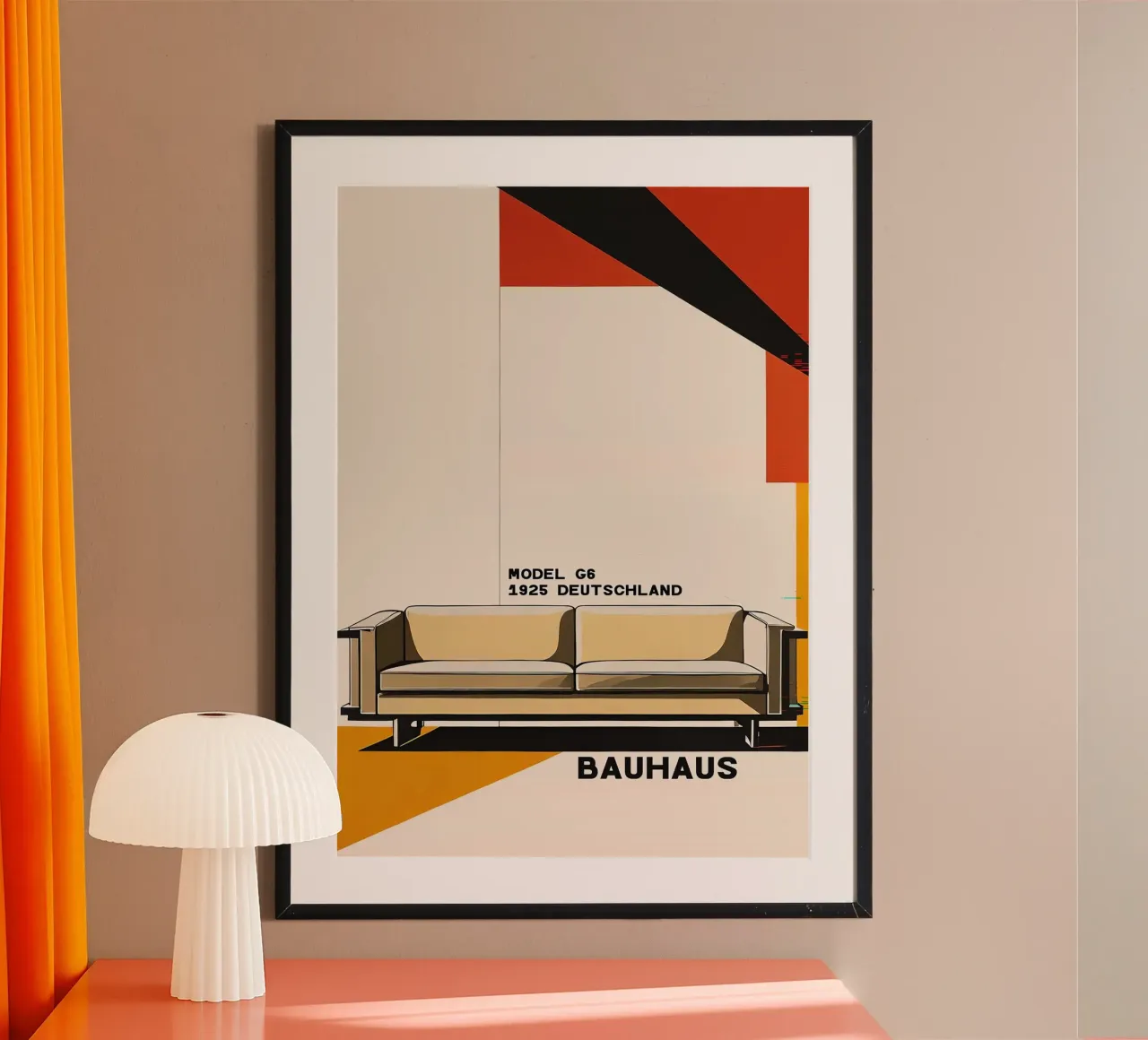 Bauhaus poster da Brooke