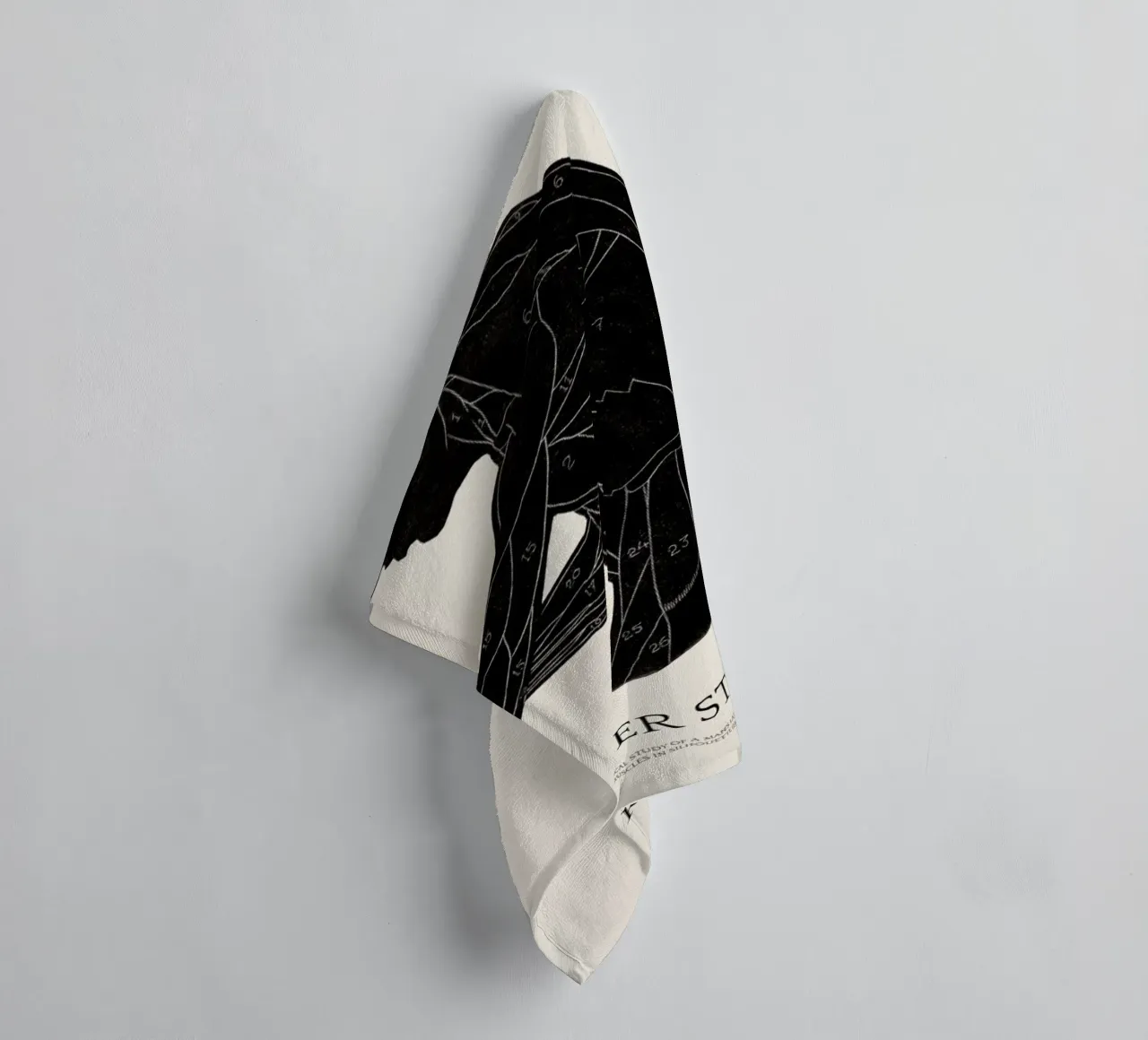 Stolk - Anatomical Study of a Man's Lateral and Arm Muscles asciugamano da bagno da Vintage by JUNIQE