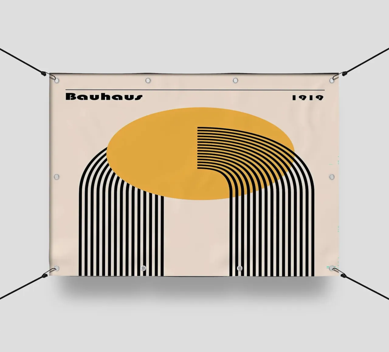 Bauhaus telo in pvc da Brooke