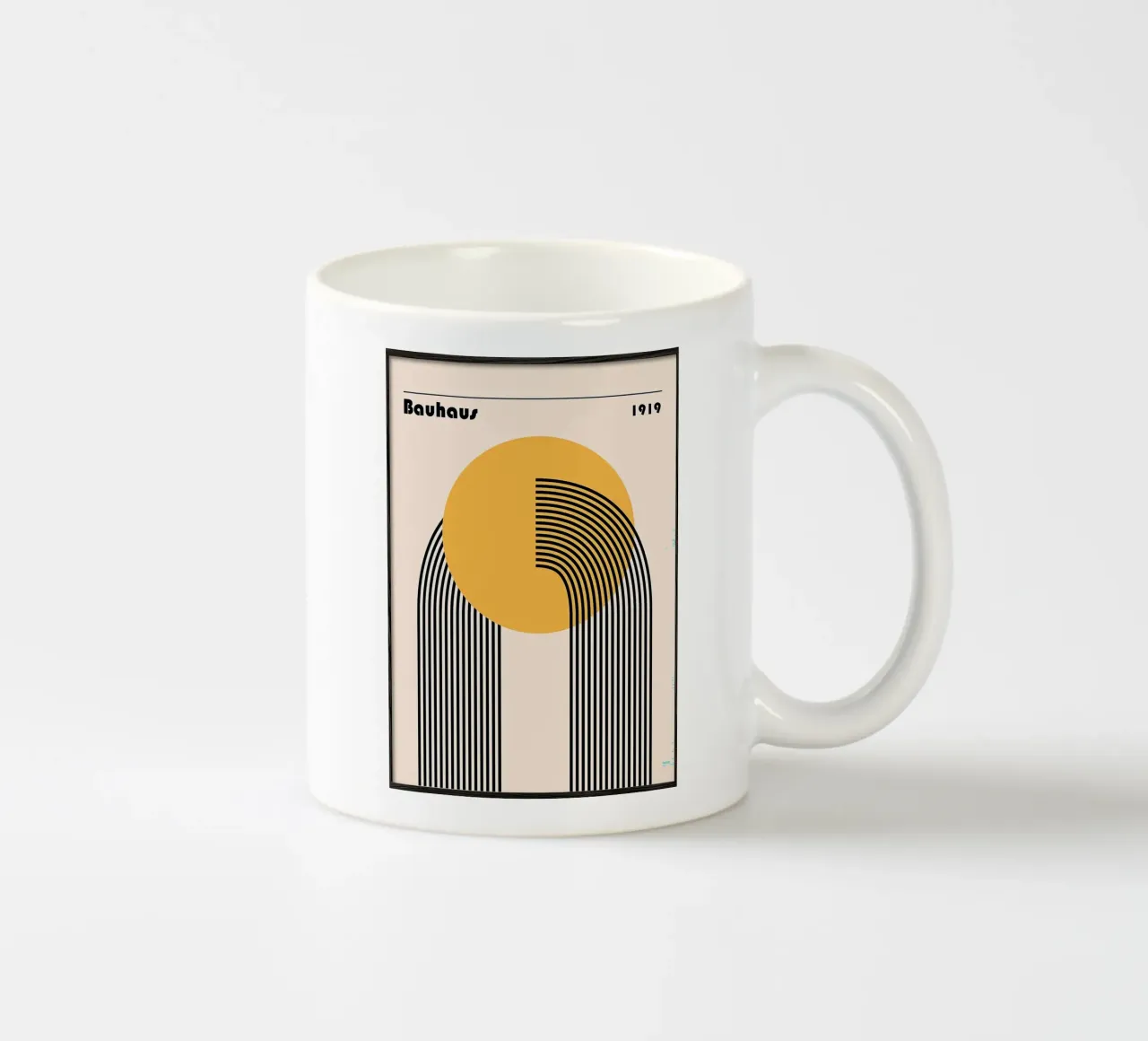 Bauhaus tazza in ceramica da Brooke