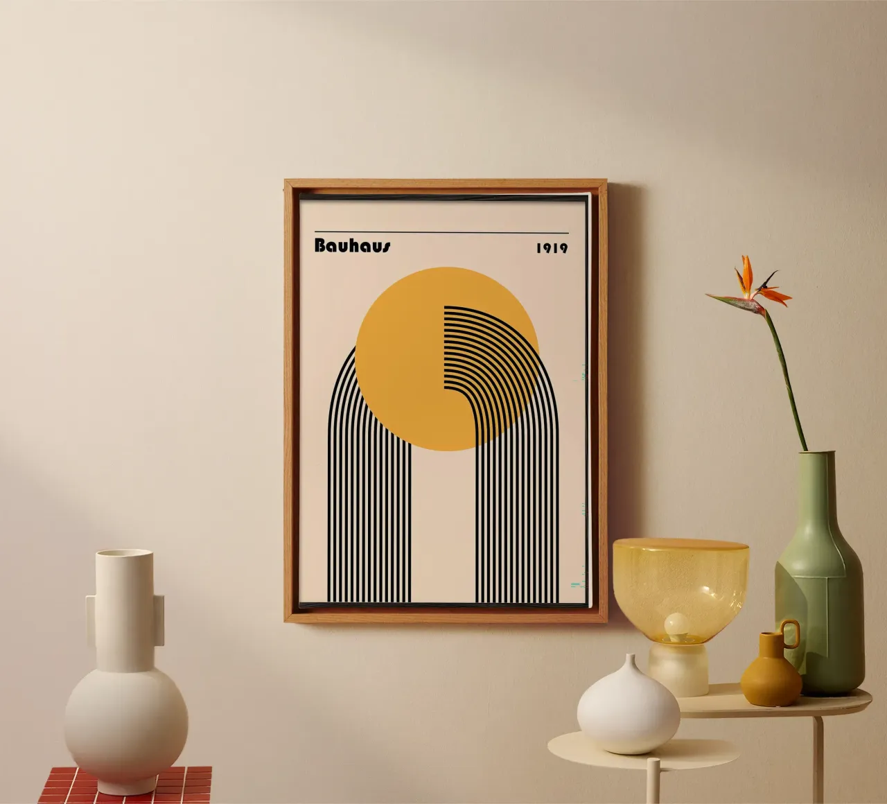 Bauhaus canvas by Brooke