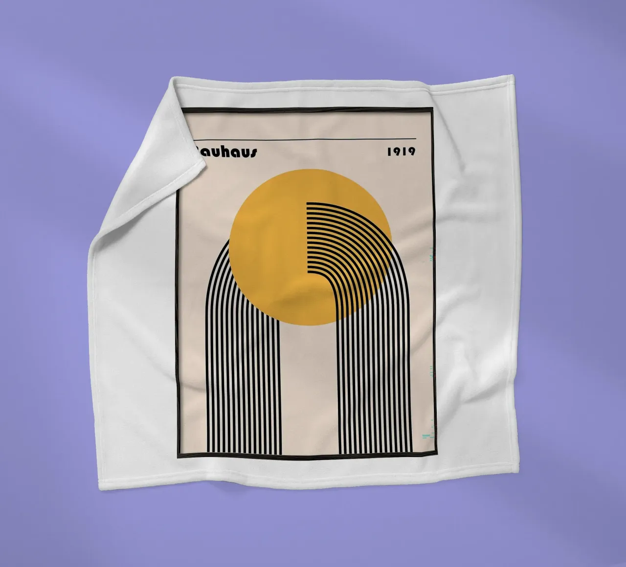 Bauhaus coperta in pile da Brooke