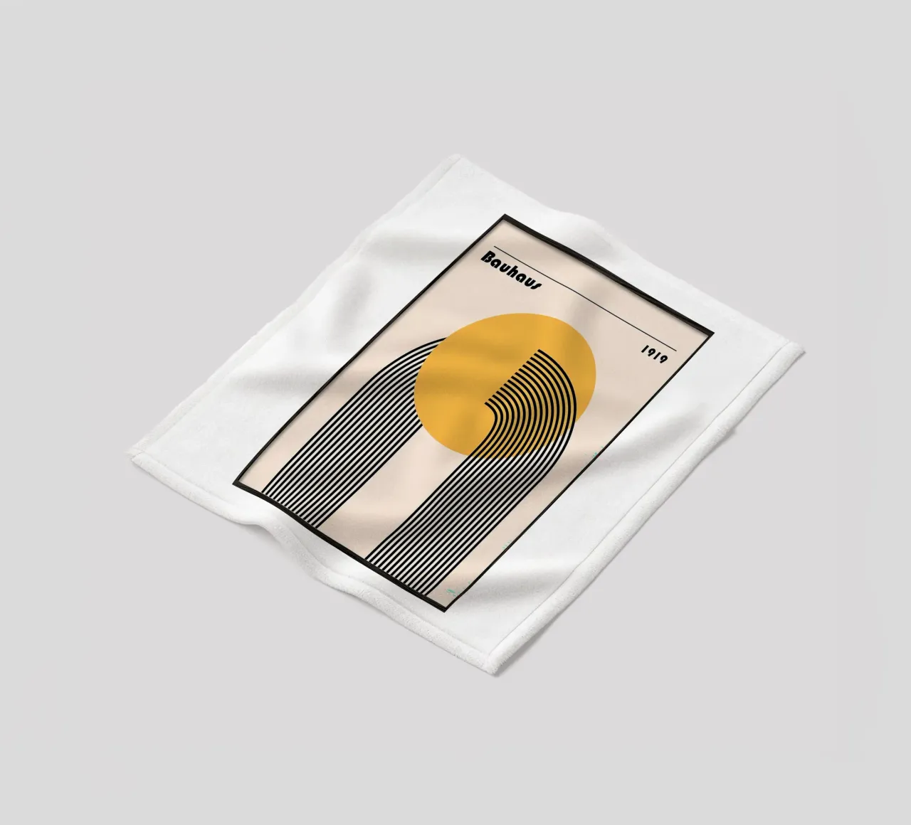 Bauhaus coperta in pile da Brooke