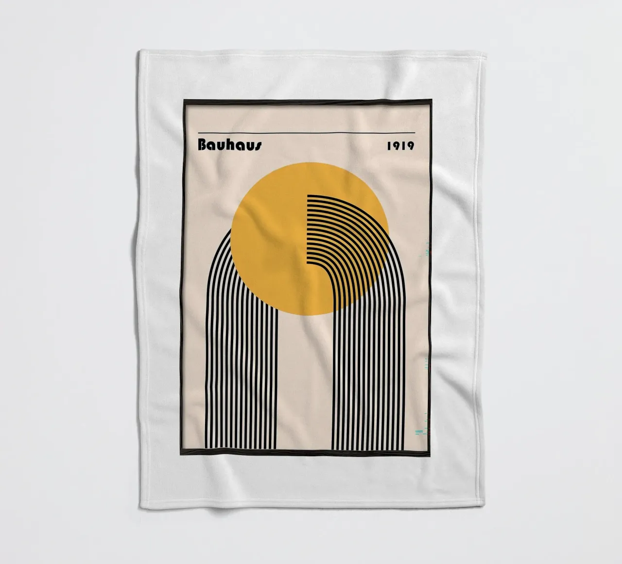Bauhaus coperta in pile da Brooke