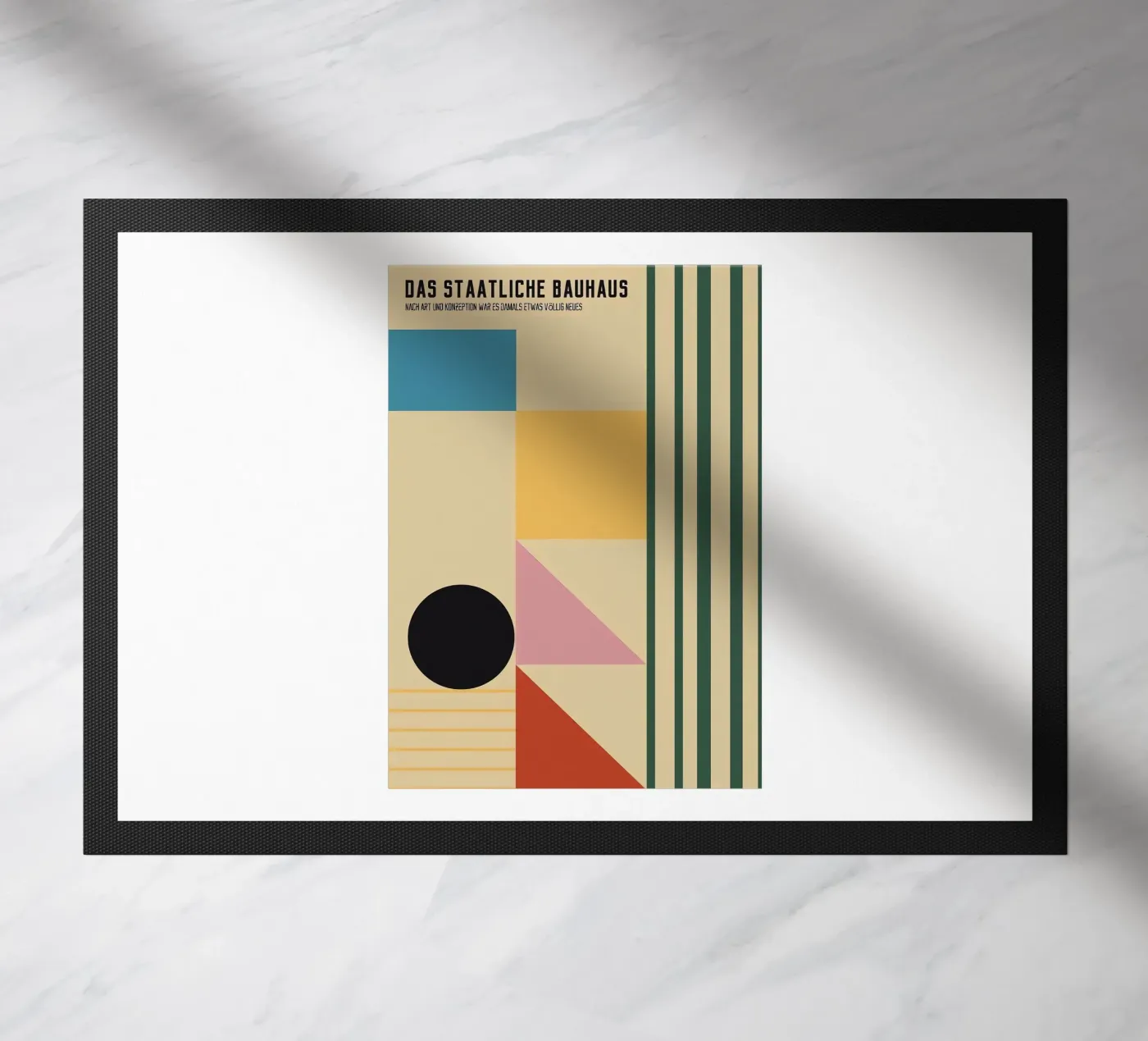 Bauhaus doormat by Brooke