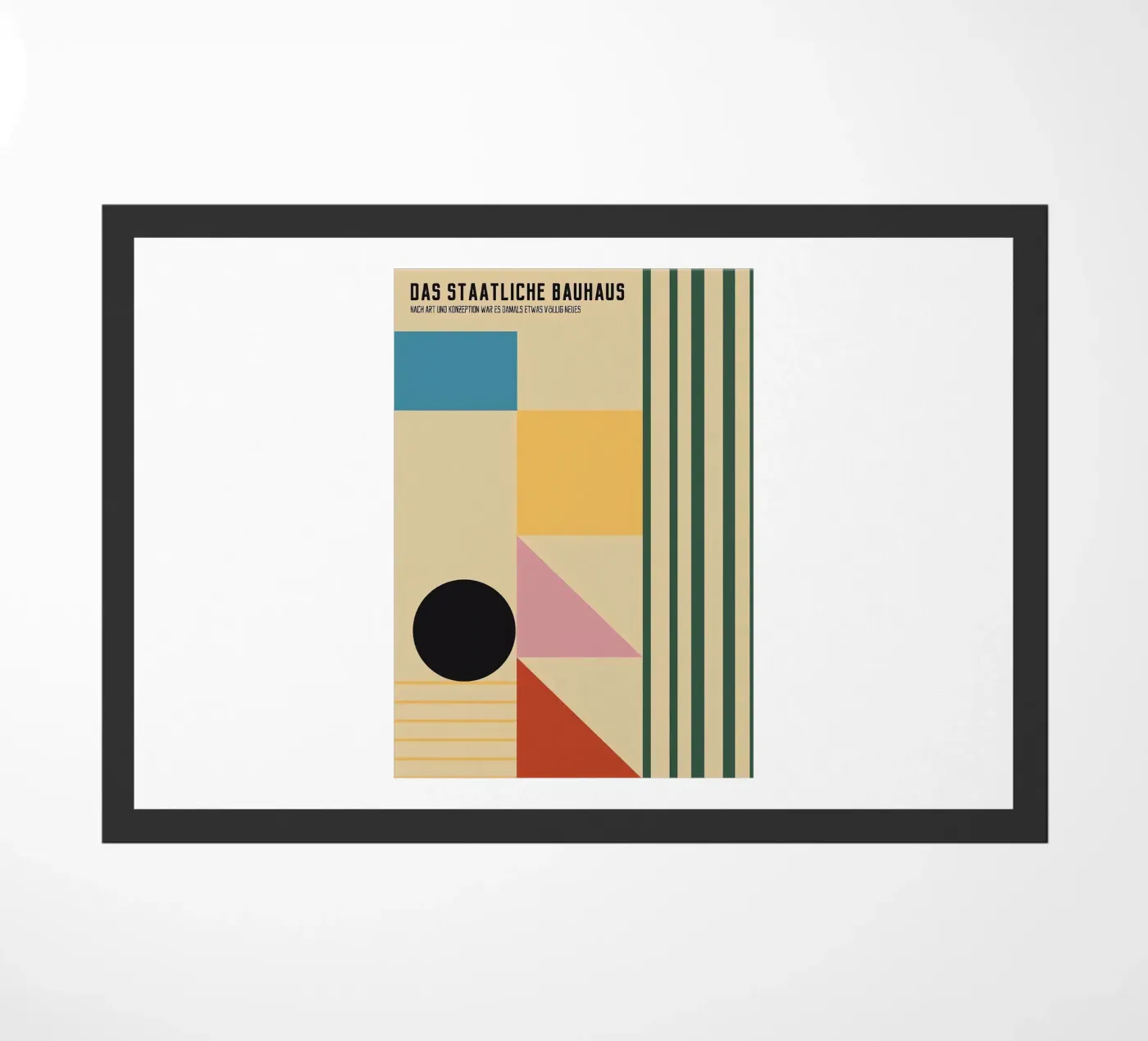 Bauhaus doormat by Brooke