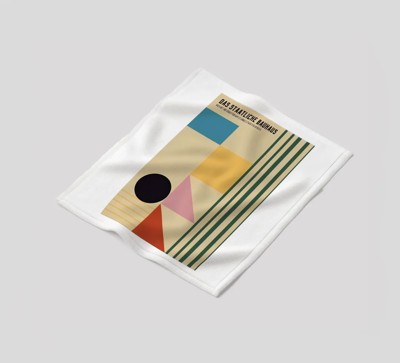 Bauhaus coperta in pile da Brooke