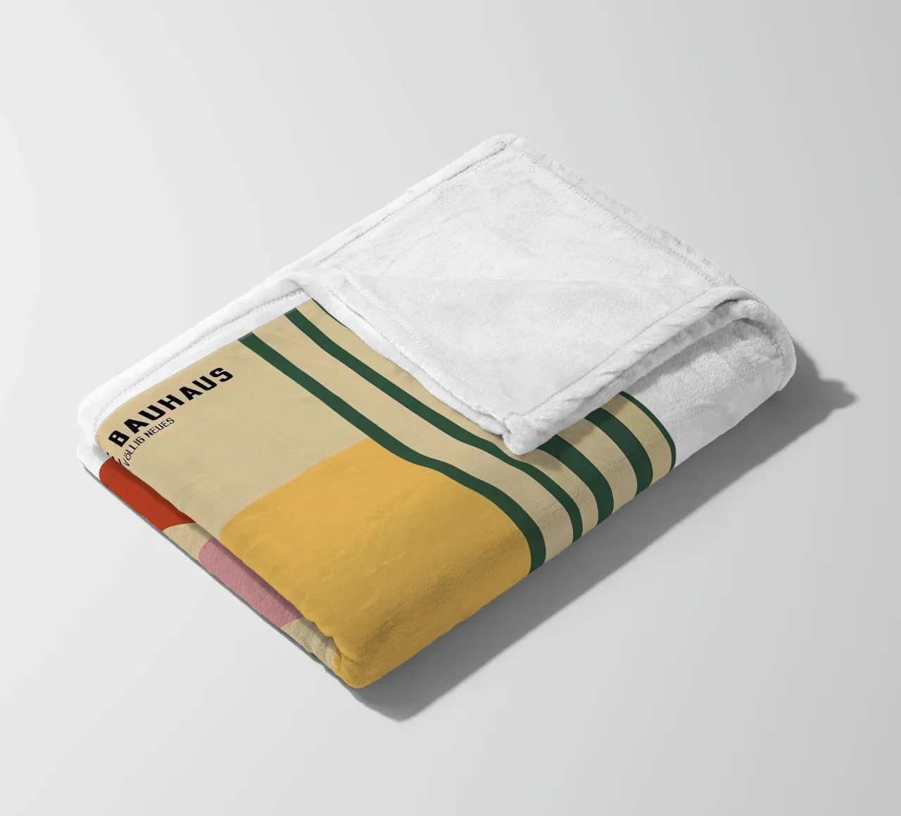 Bauhaus coperta in pile da Brooke