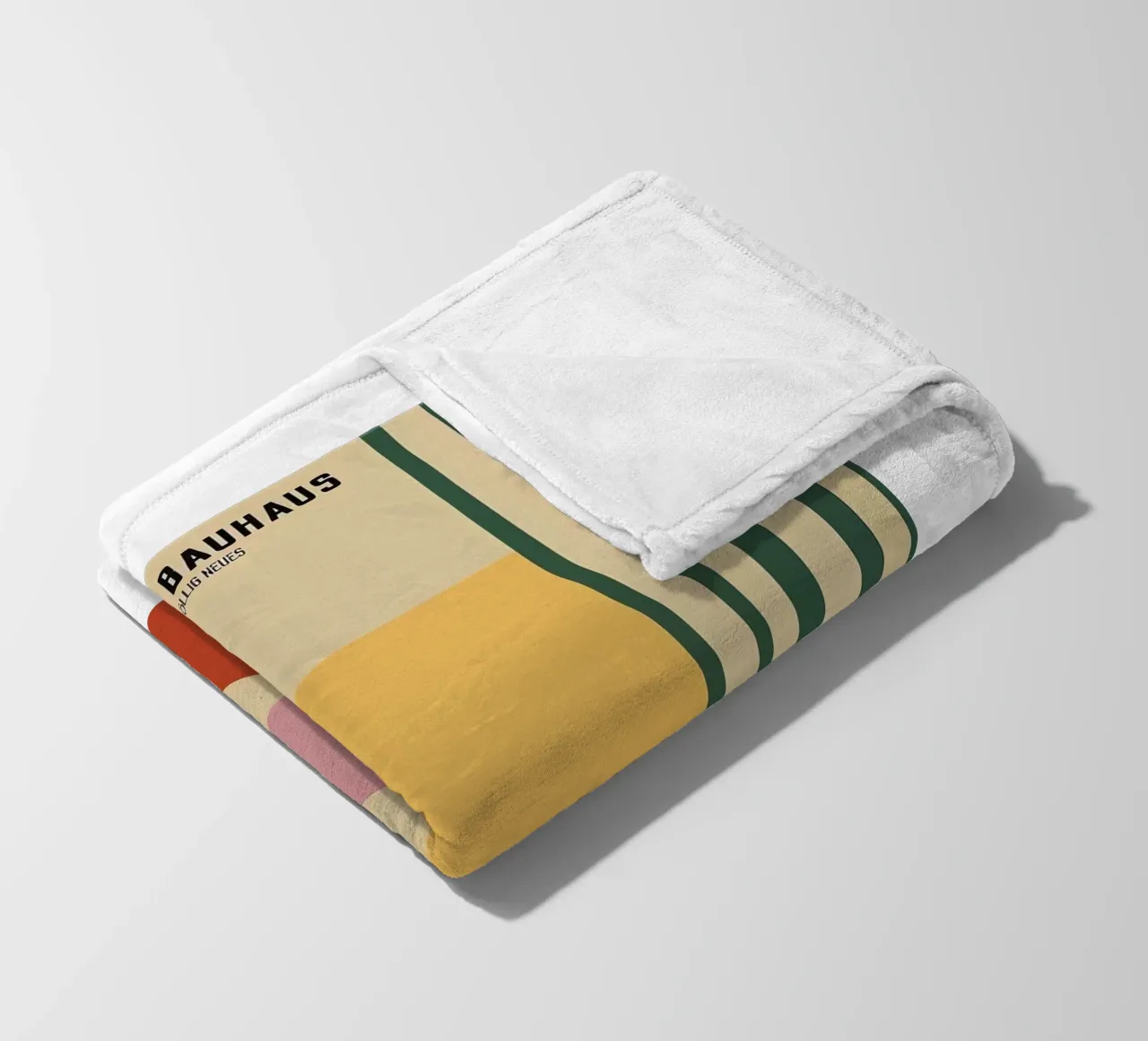 Bauhaus coperta in pile da Brooke