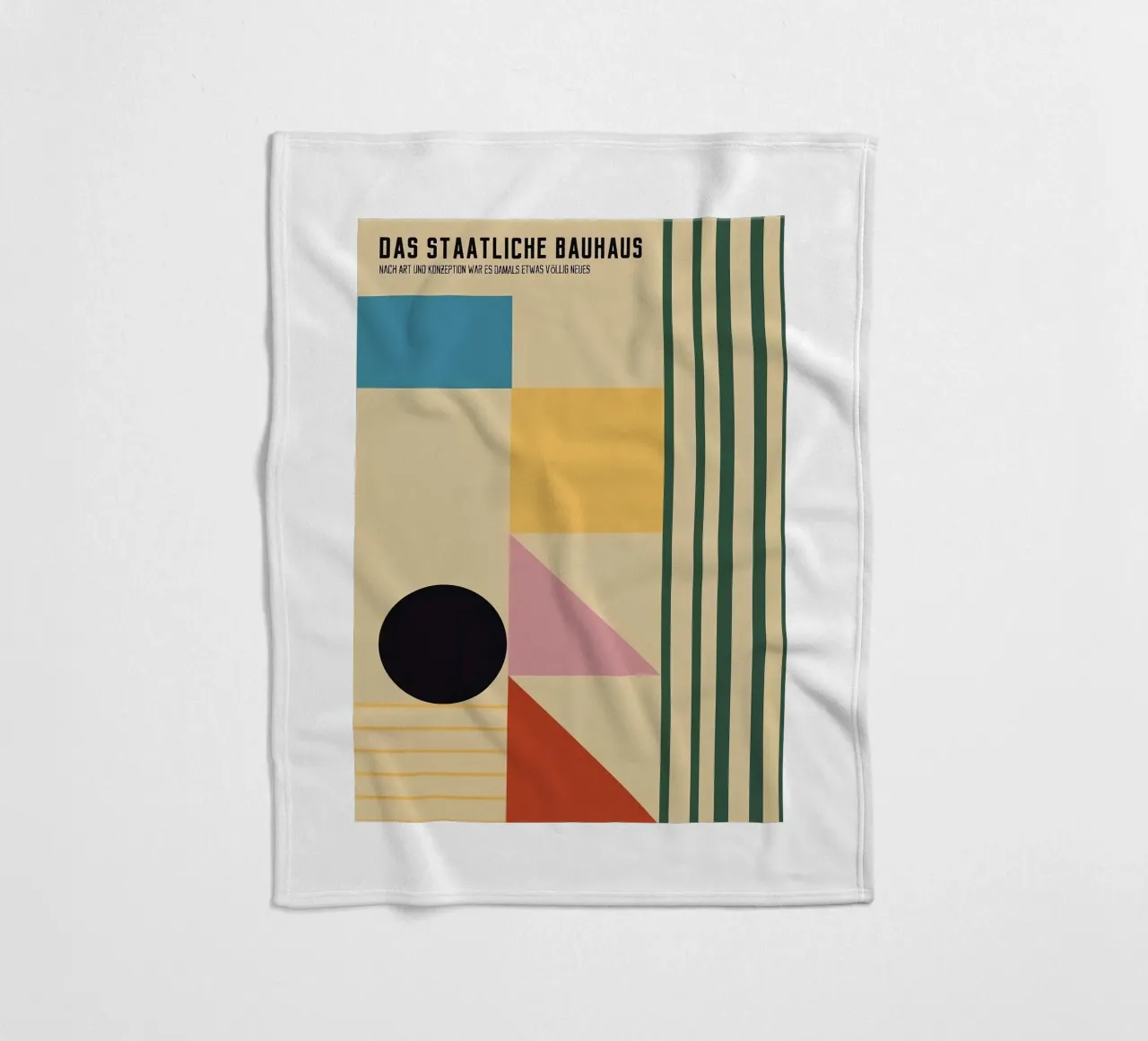 Bauhaus coperta in pile da Brooke