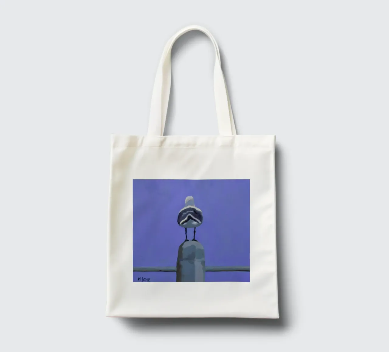 Contemplation borsa in juta da Miche Watkins