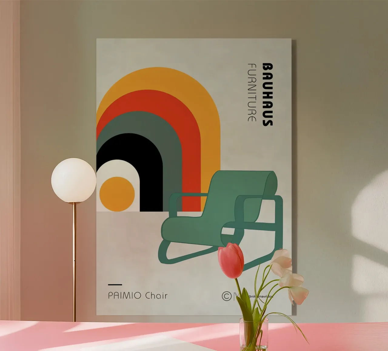 Bauhaus plexiglass da Brooke