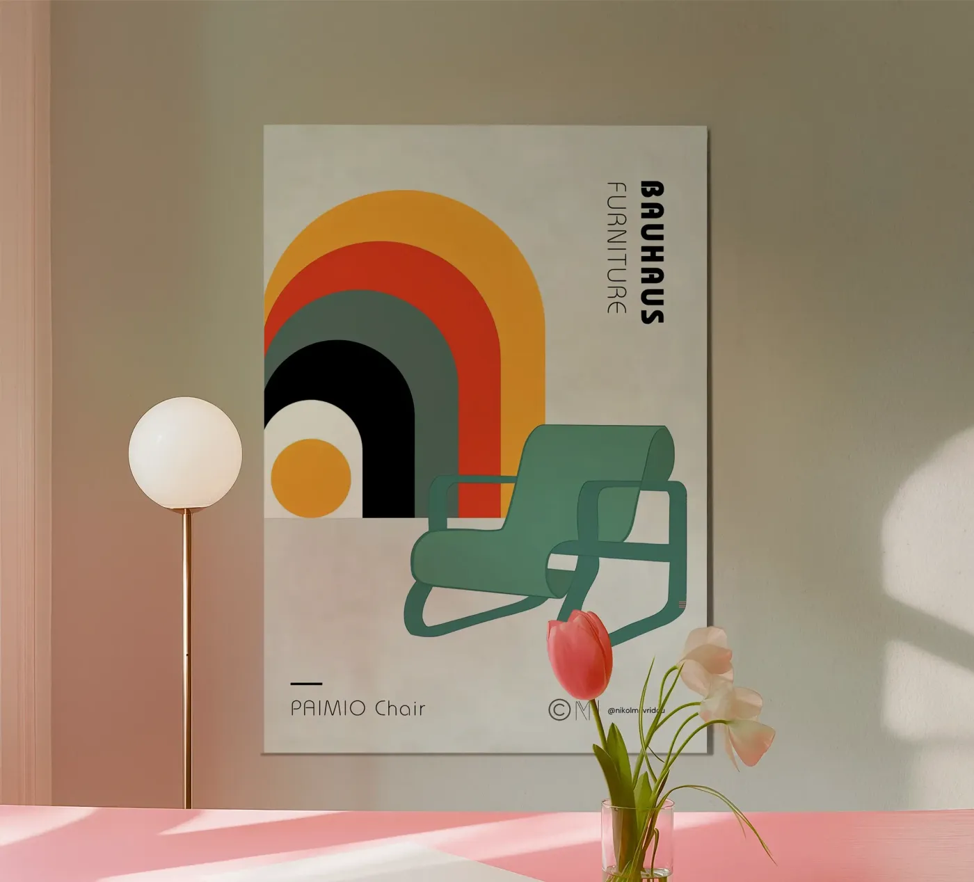 Bauhaus poster da Brooke