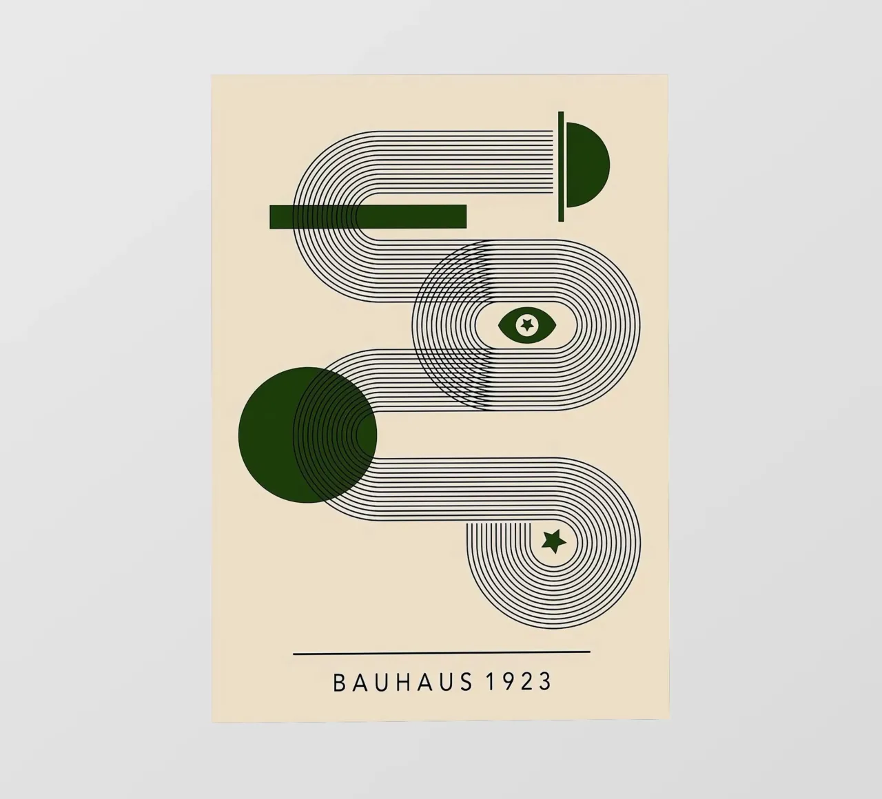Bauhaus telo in pvc da Brooke