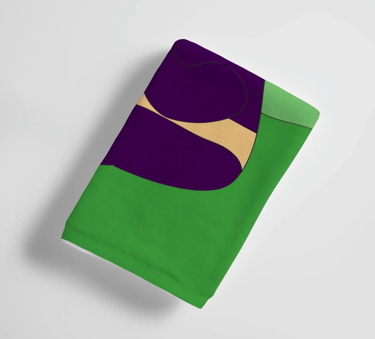 Panda eet bamboe badhanddoek van OUR SHOP