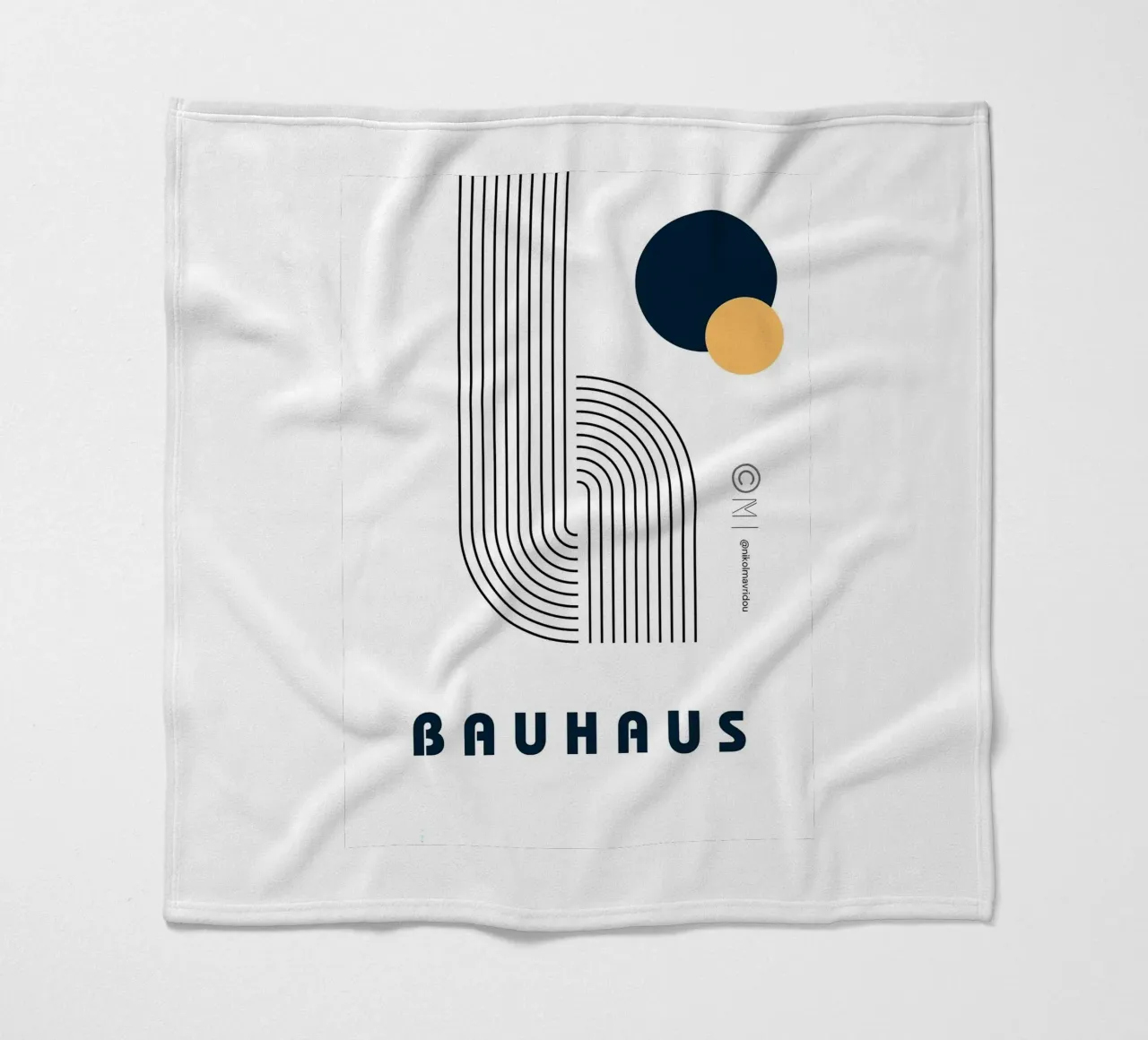 Bauhaus coperta in pile da Brooke
