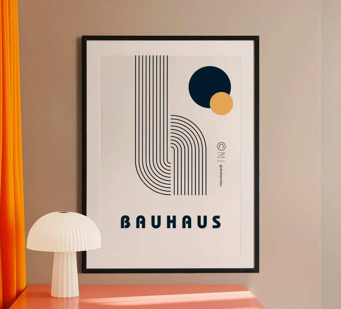Bauhaus poster da Brooke