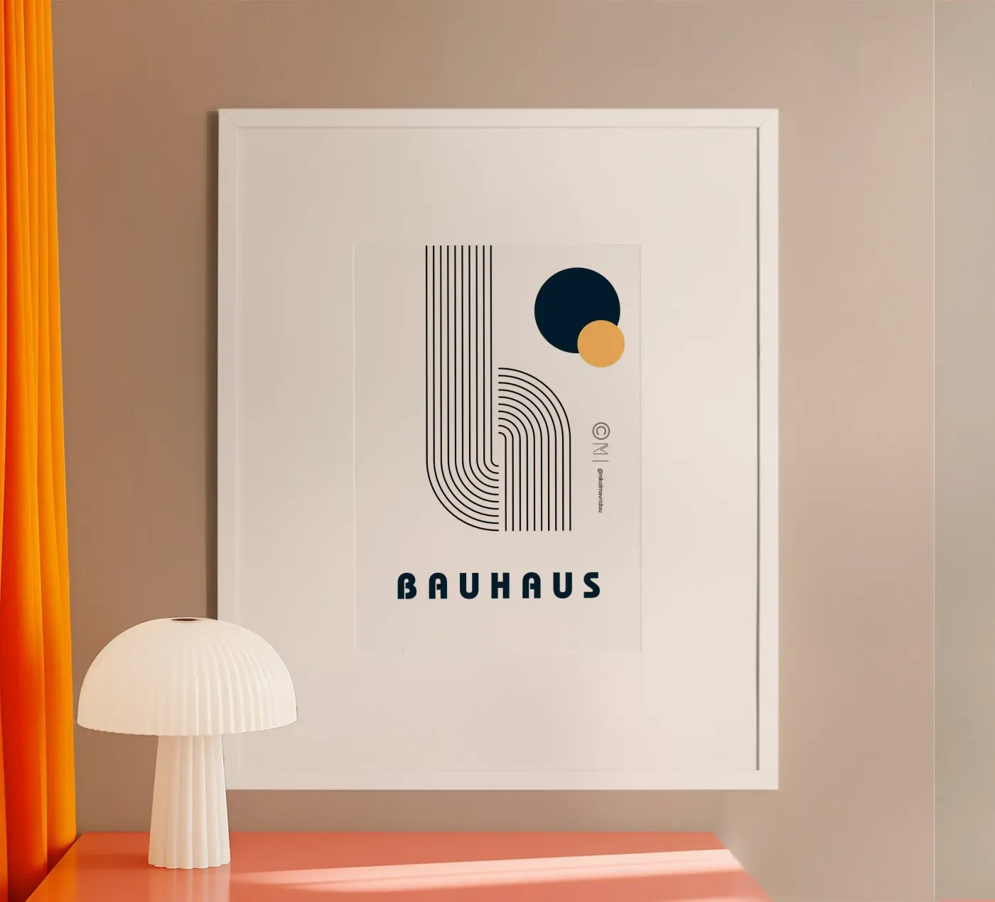 Bauhaus poster da Brooke