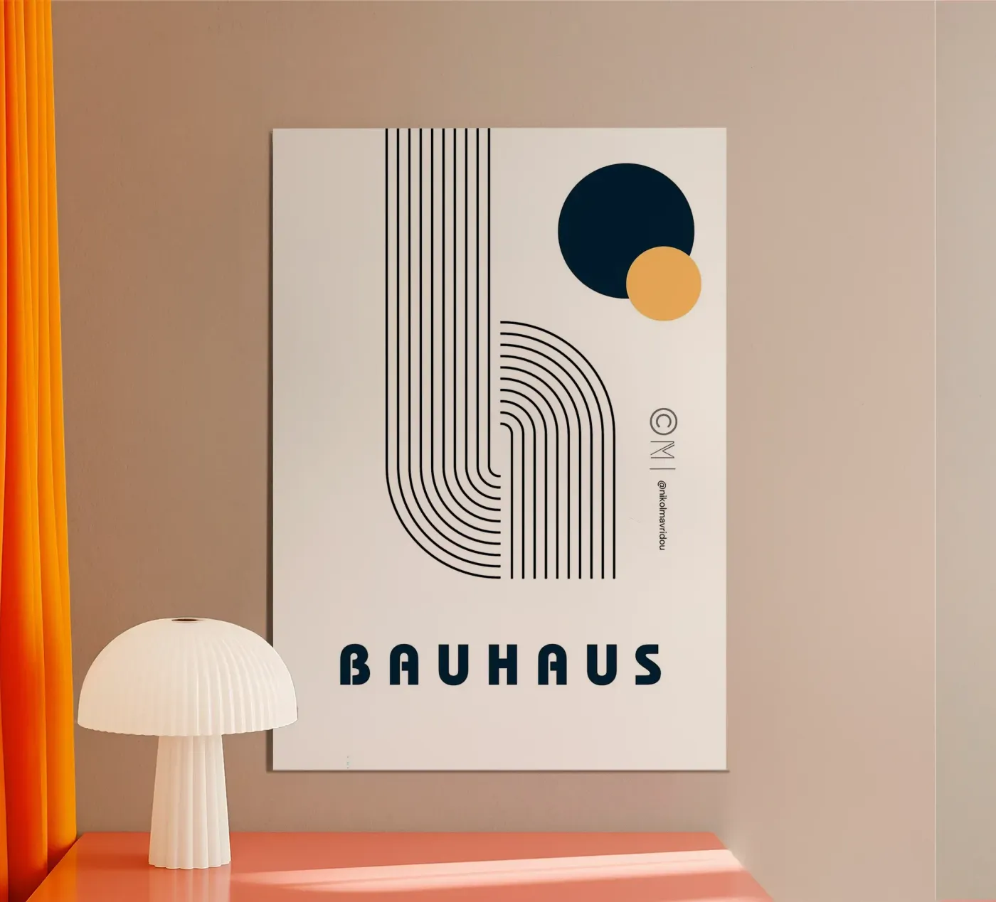 Bauhaus poster da Brooke