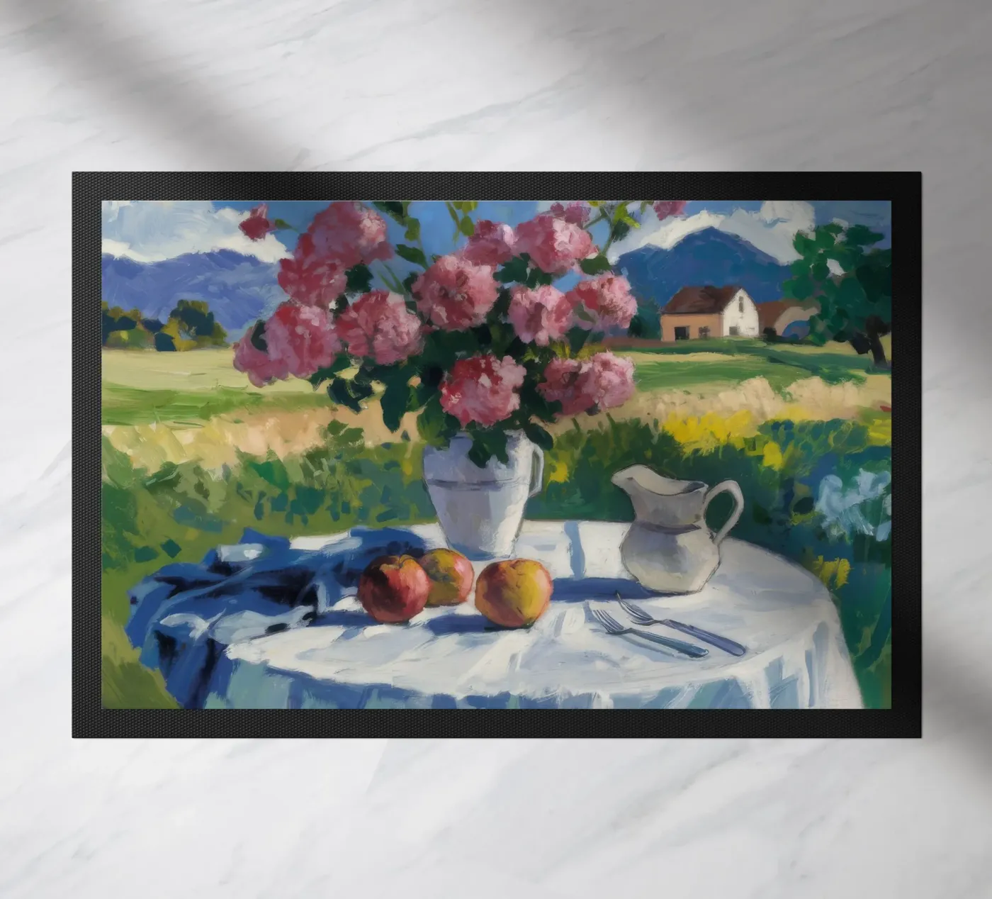 Weide bloeit deurmat van Celestial Harmony