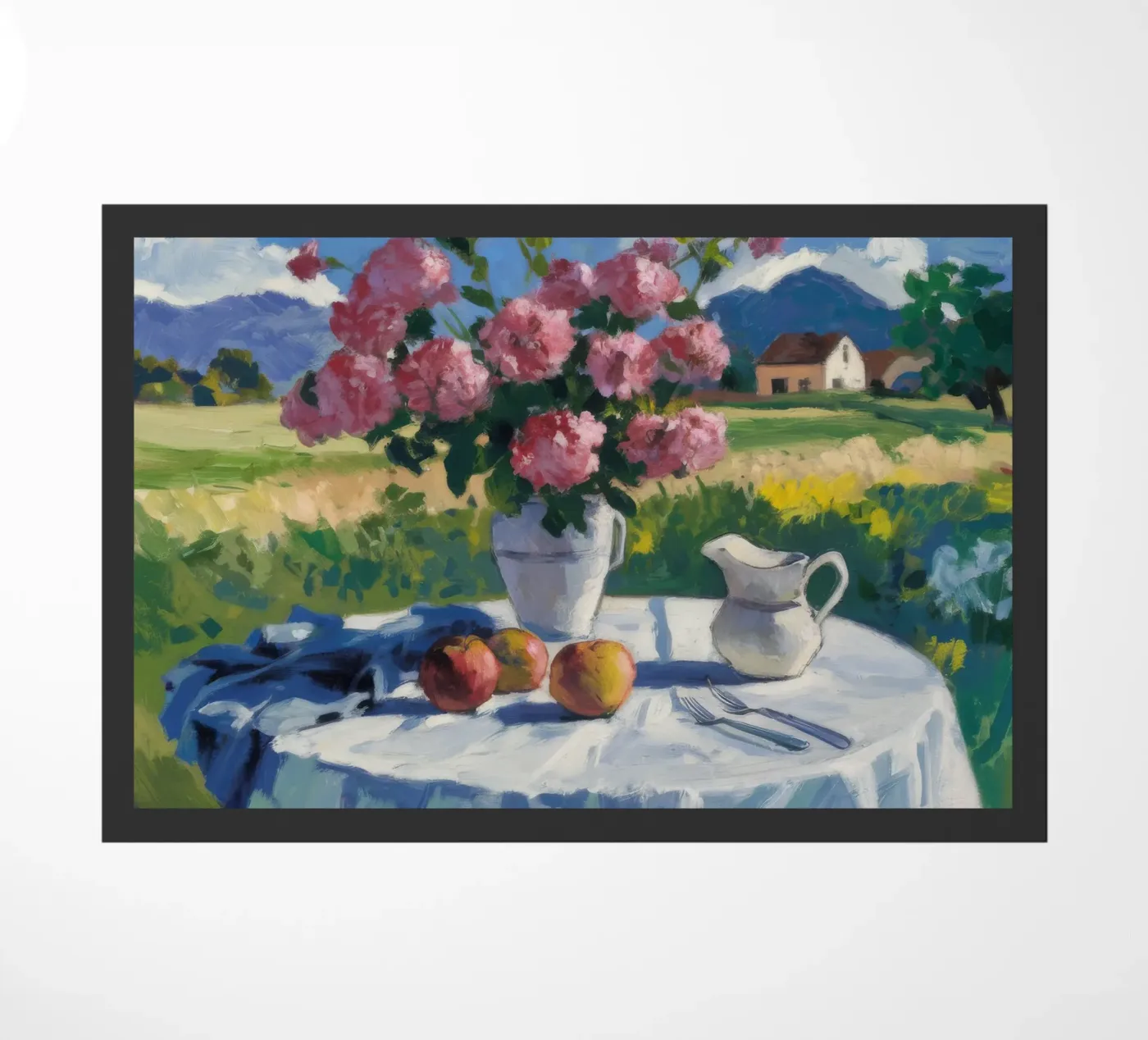 Weide bloeit deurmat van Celestial Harmony