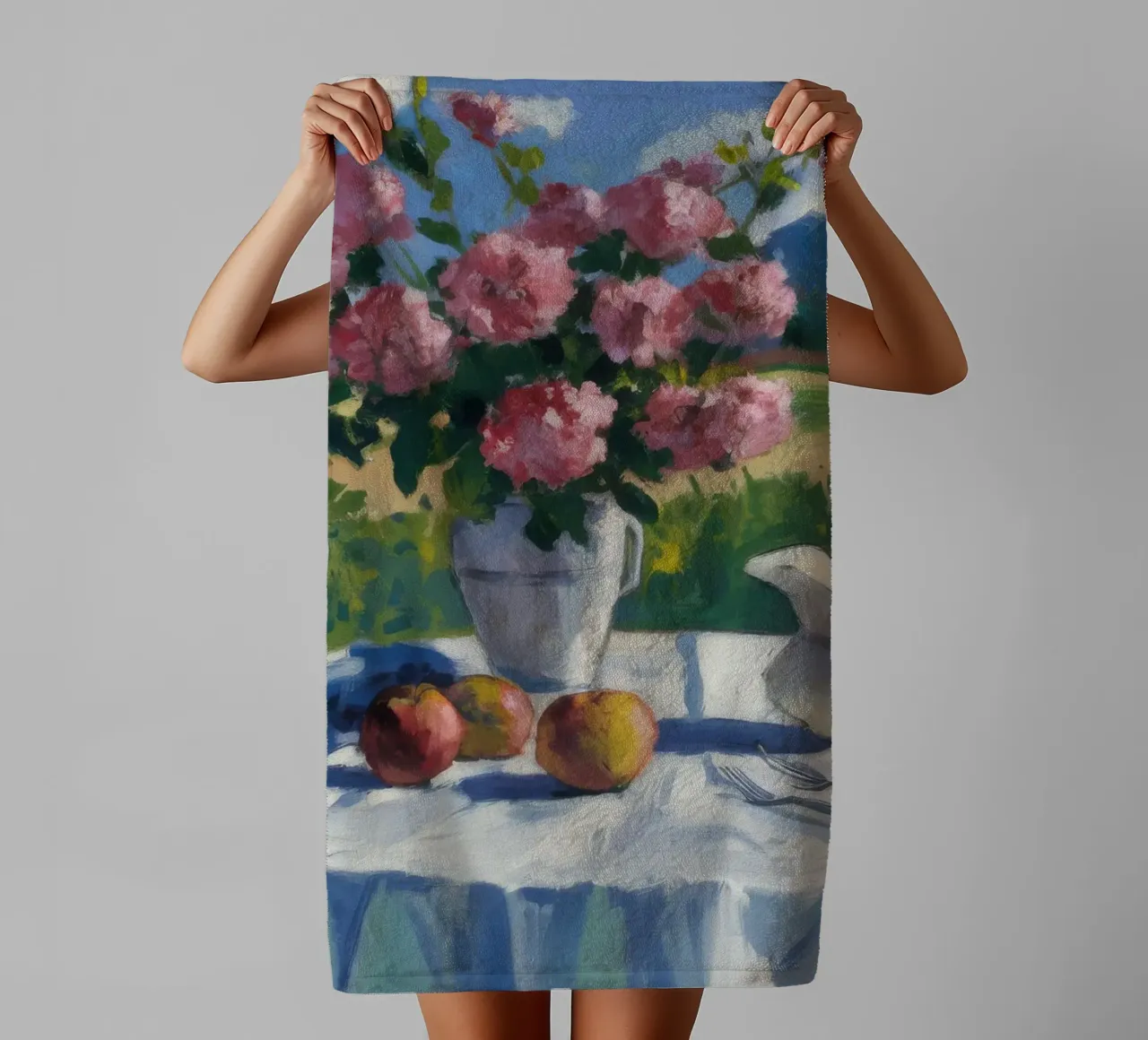 Meadow Bloom Repose towel by Celestial Harmony