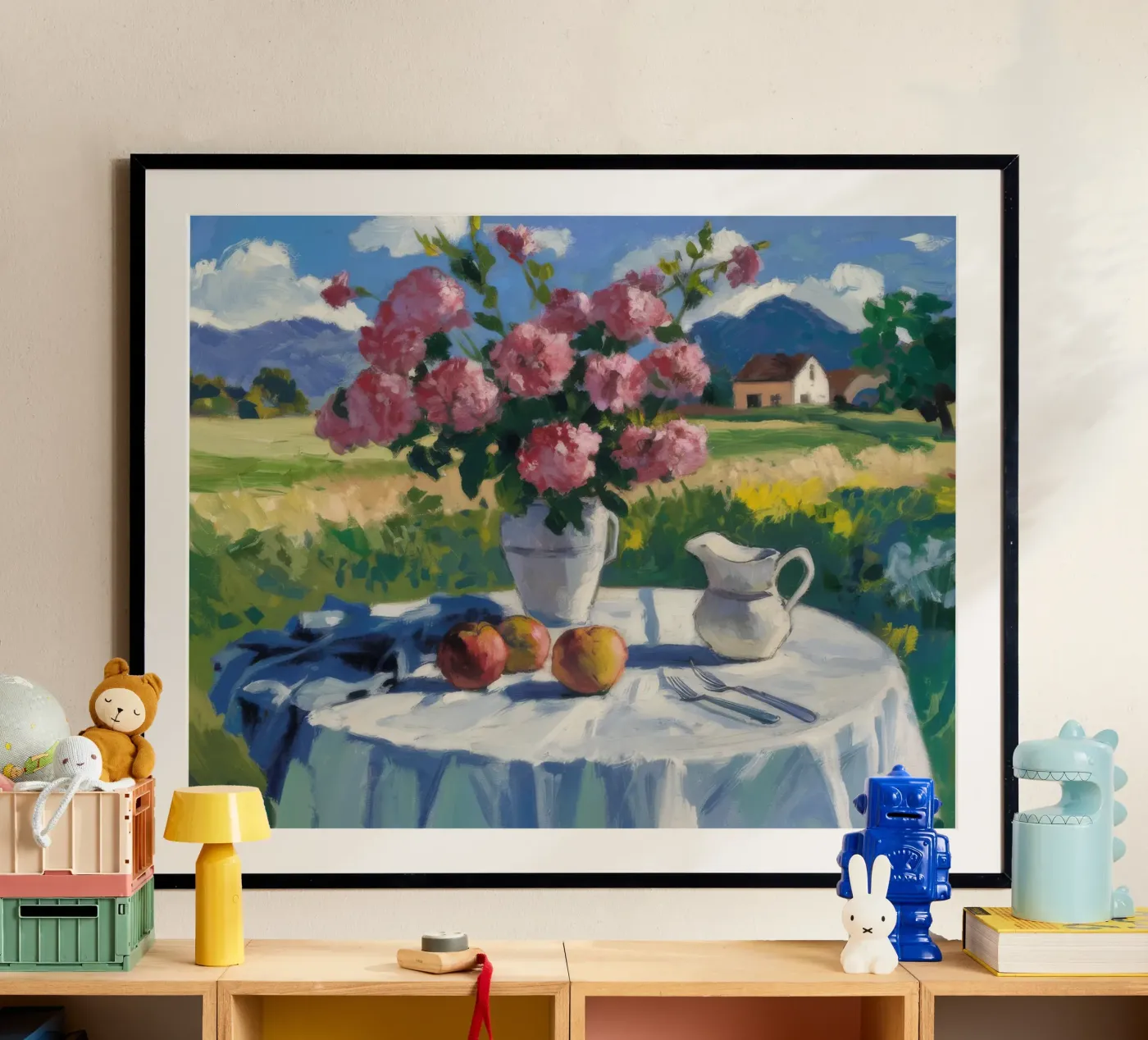 Weide bloeit poster van Celestial Harmony