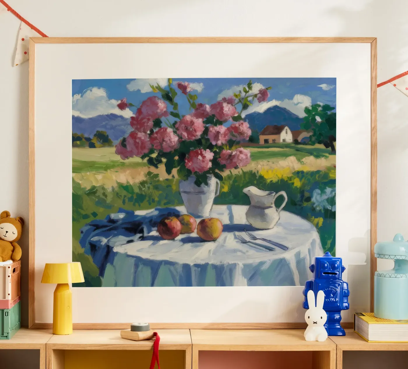 Weide bloeit poster van Celestial Harmony