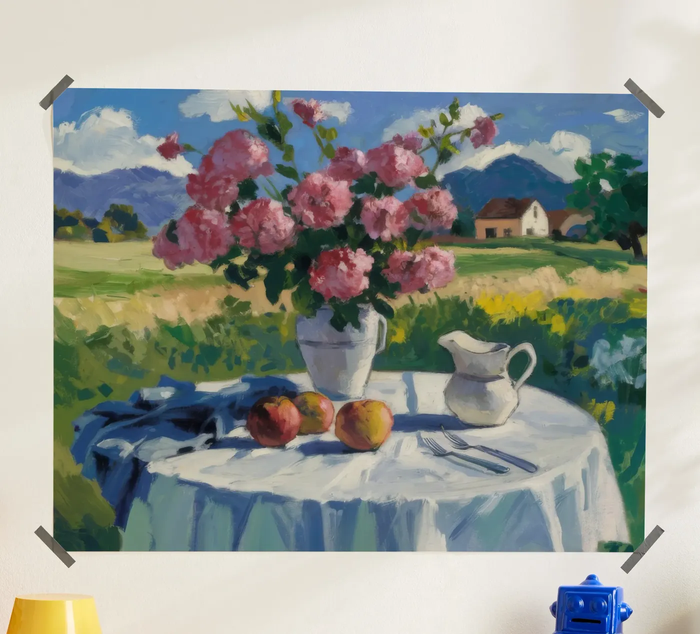 Weide bloeit poster van Celestial Harmony