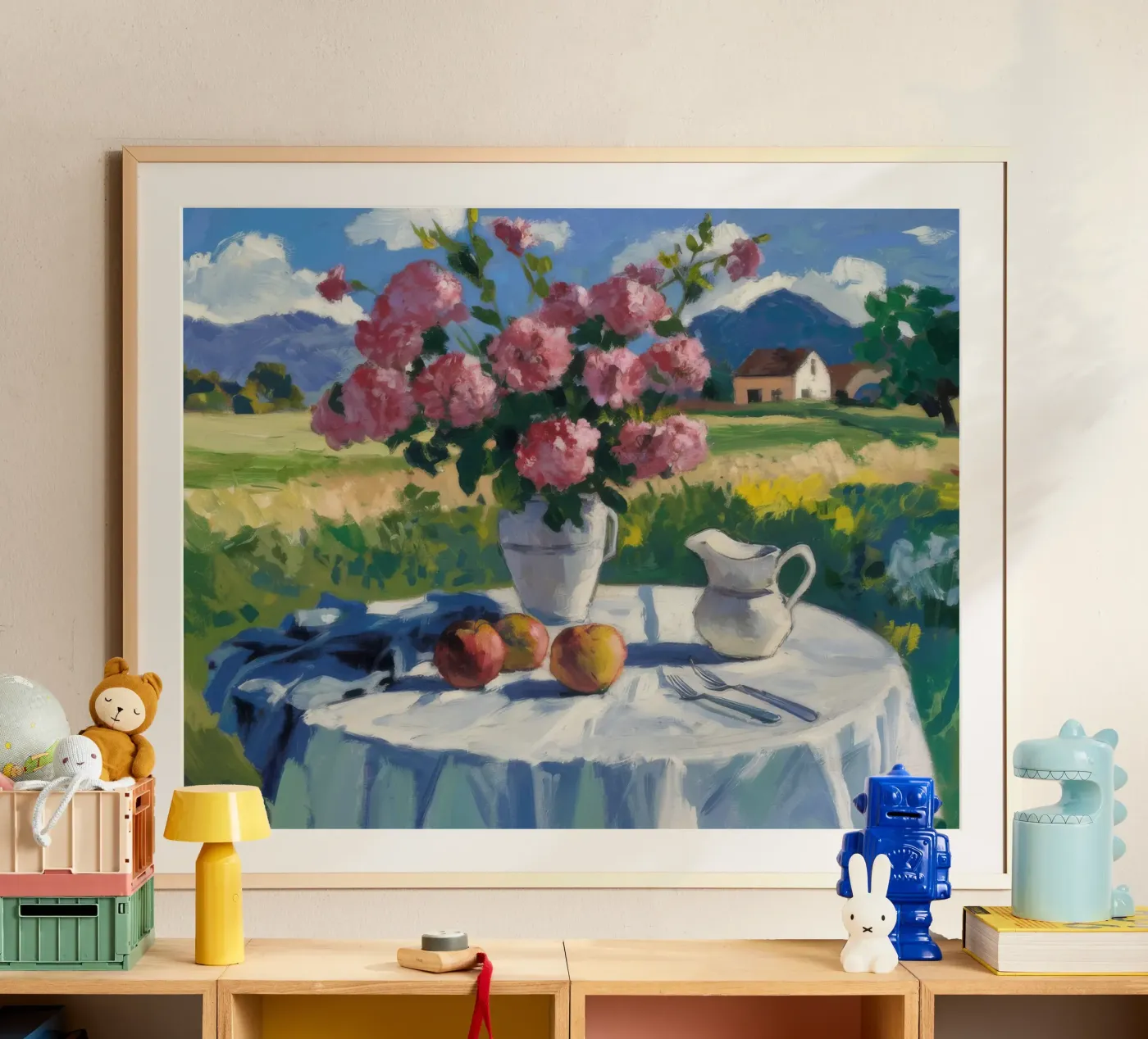 Weide bloeit poster van Celestial Harmony
