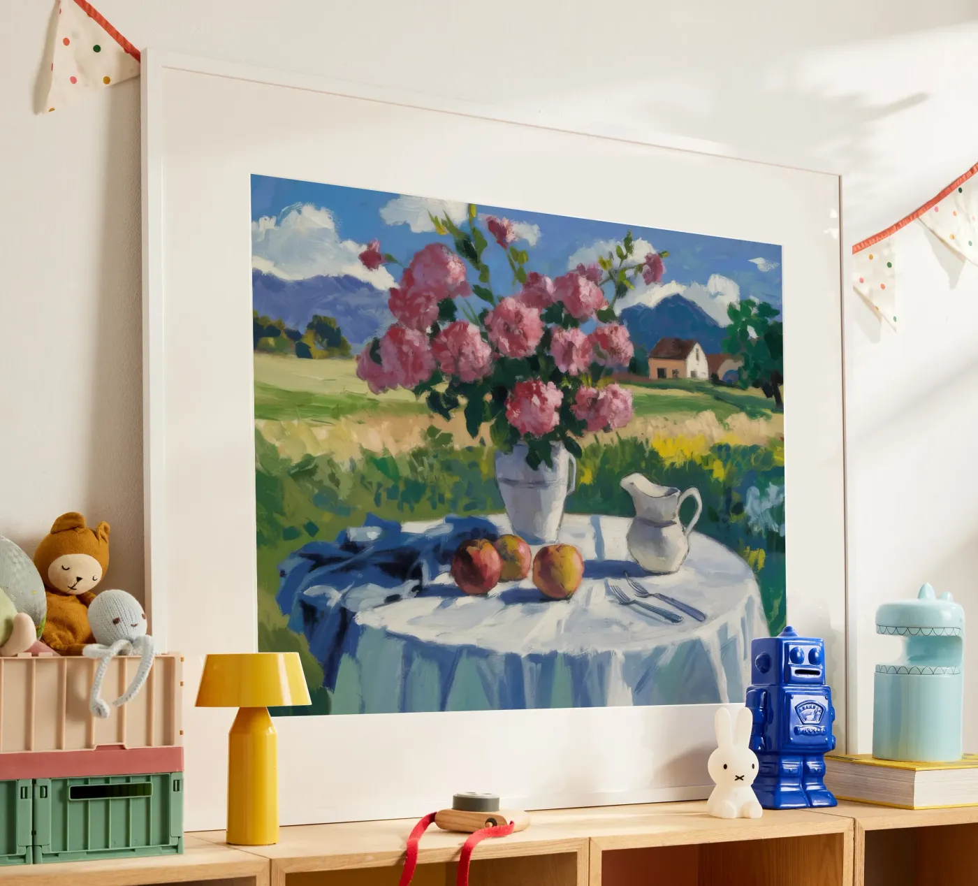 Weide bloeit poster van Celestial Harmony