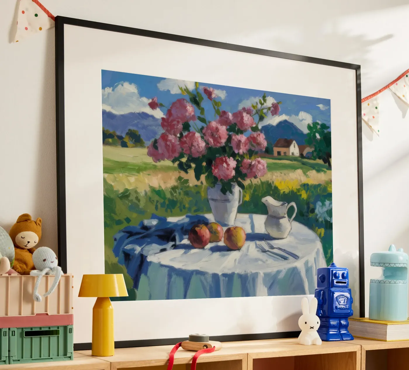 Weide bloeit poster van Celestial Harmony