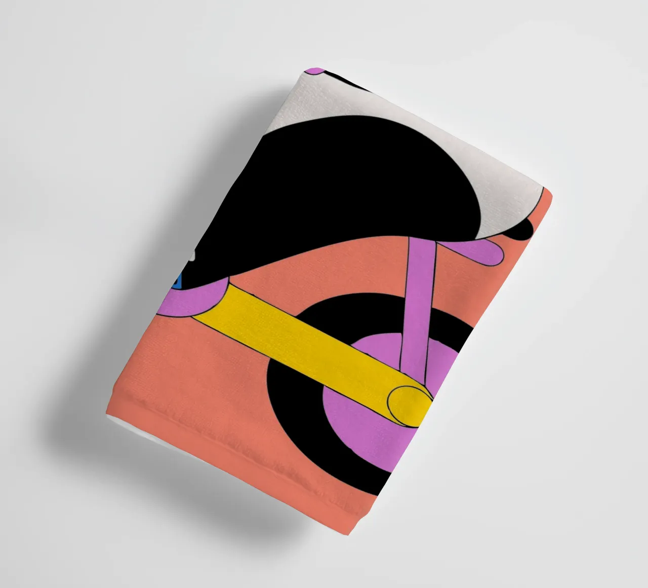 Panda eet bamboe badhanddoek van OUR SHOP