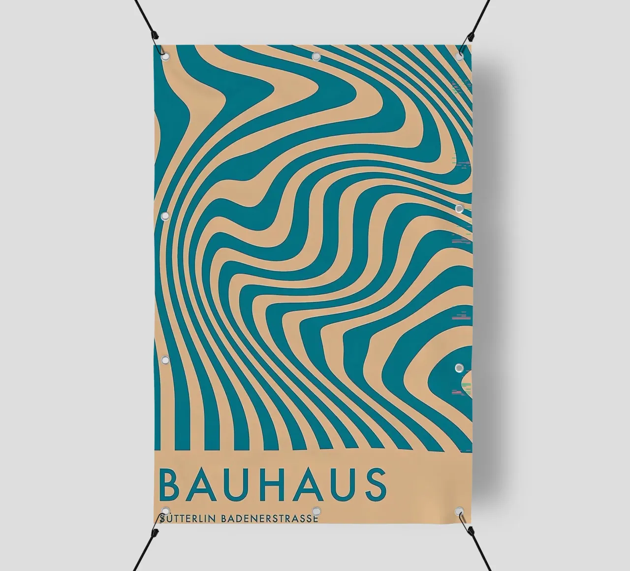 Bauhaus telo in pvc da Brooke