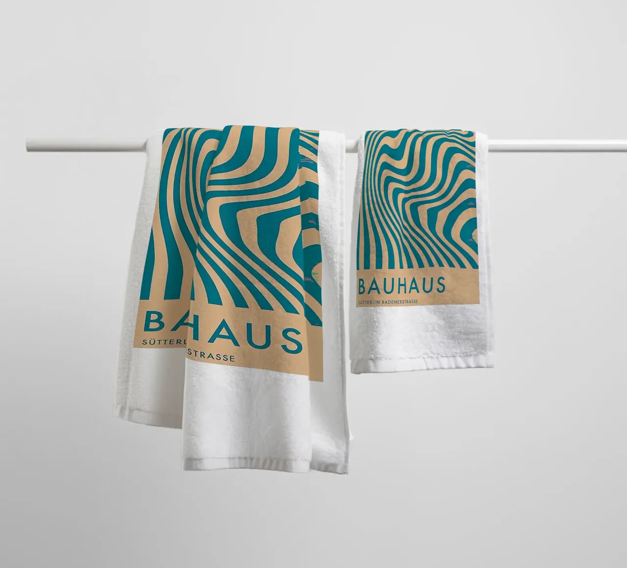 Bauhaus asciugamano da bagno da Brooke