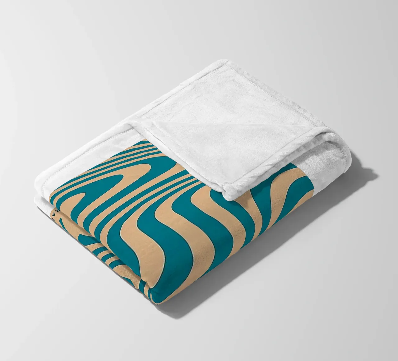 Bauhaus fleece blanket by Brooke