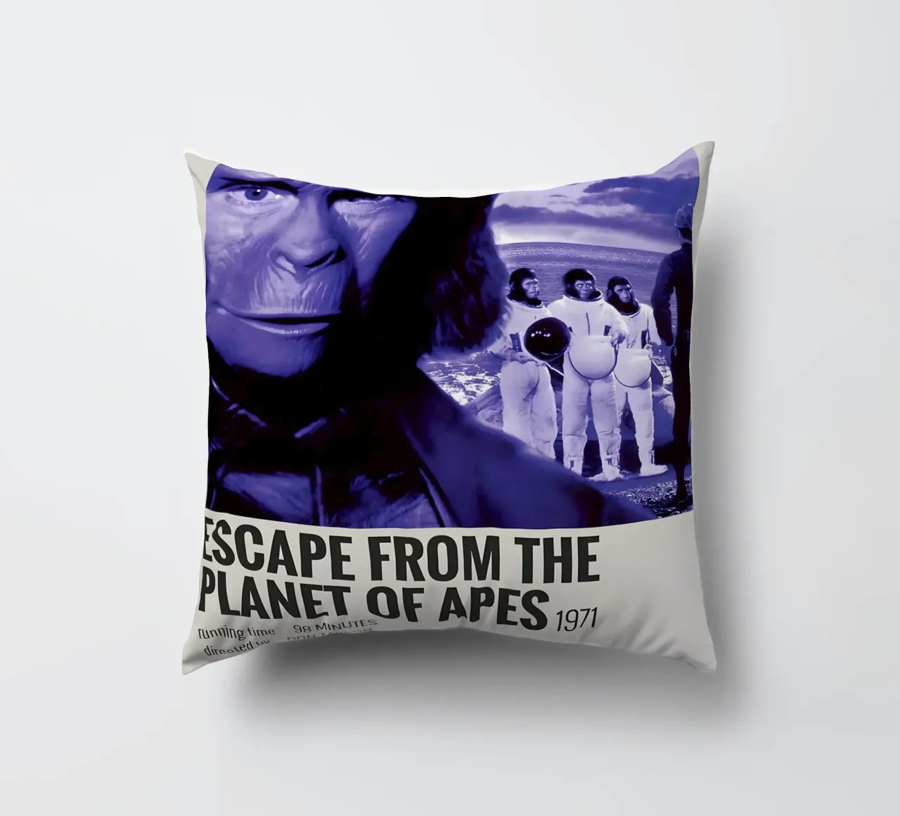 ESCAPE FROM THE PLANET OF APES 1971 cuscino da MVFminimalist