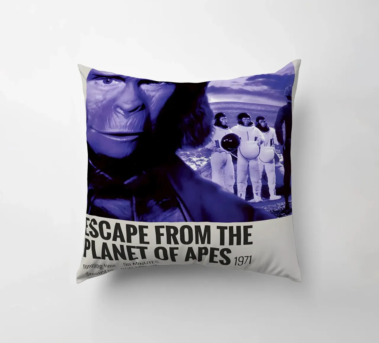 ESCAPE FROM THE PLANET OF APES 1971 cuscino da MVFminimalist