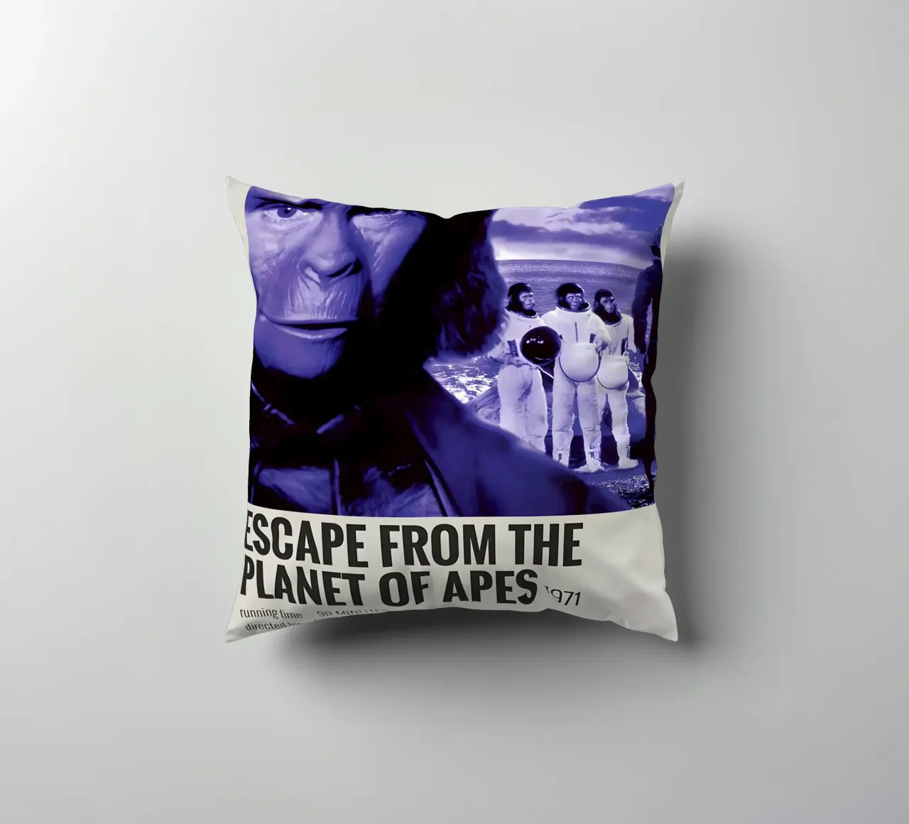 ESCAPE FROM THE PLANET OF APES 1971 cuscino da MVFminimalist