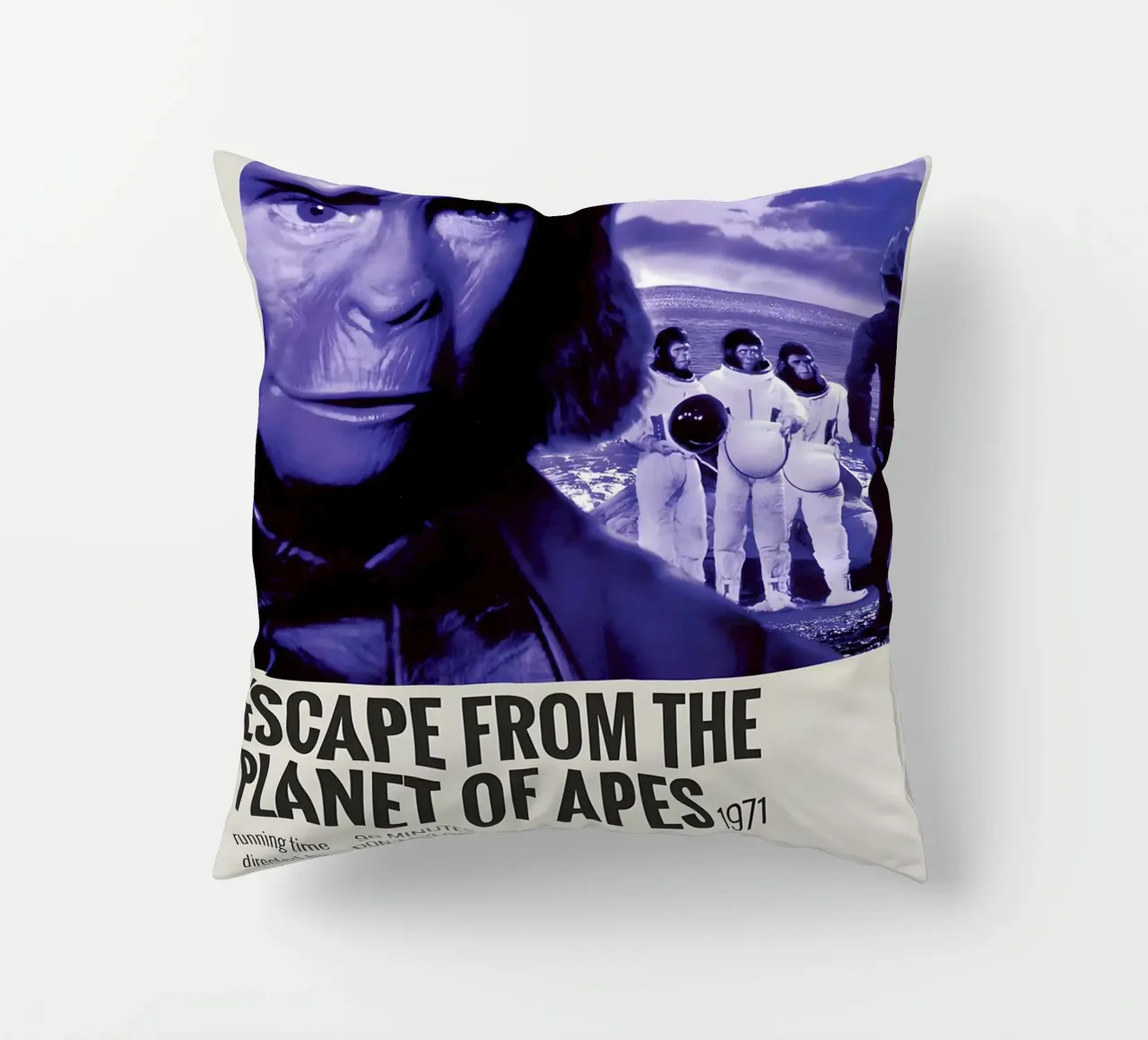 ESCAPE FROM THE PLANET OF APES 1971 cuscino da MVFminimalist