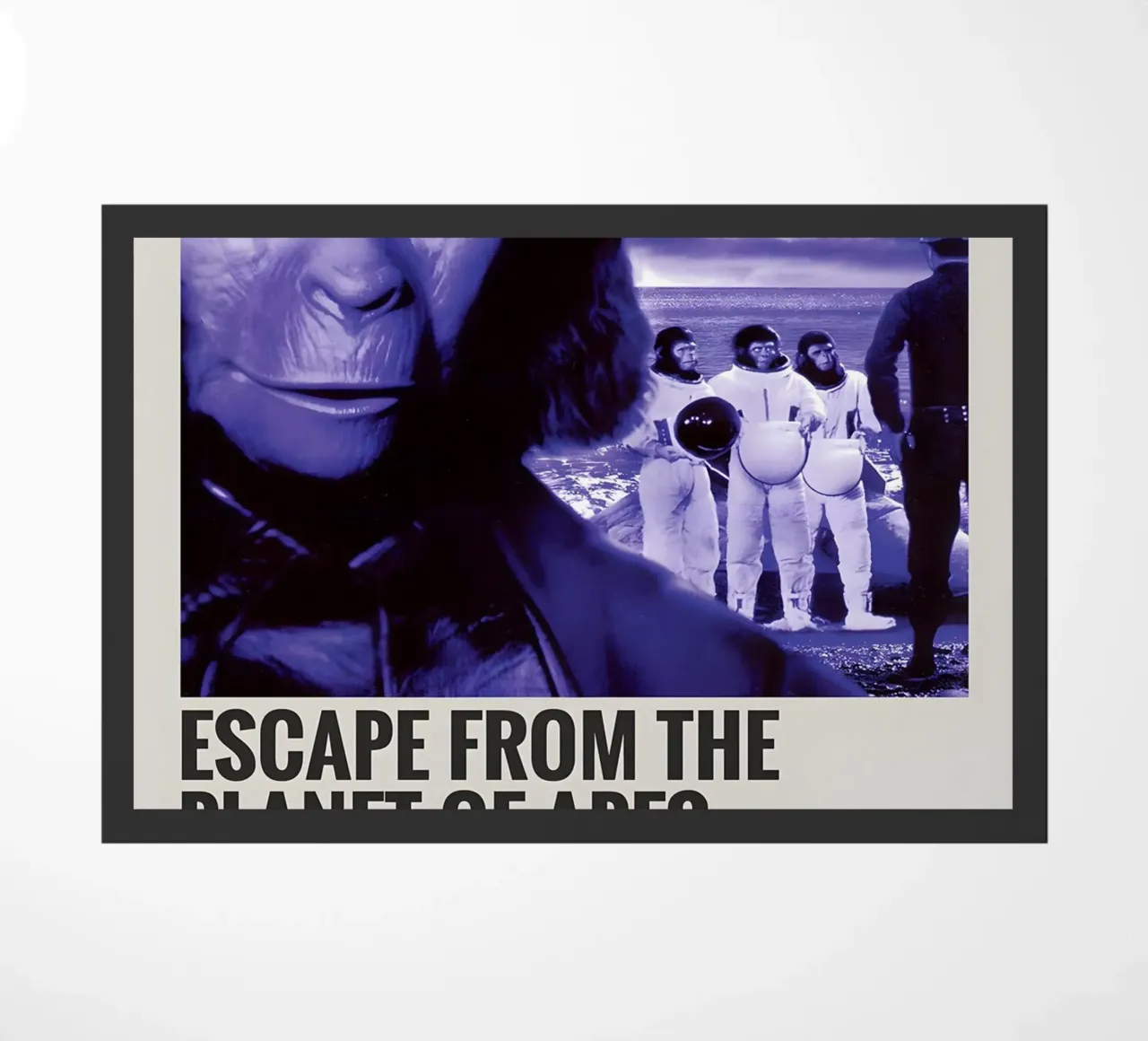 ESCAPE FROM THE PLANET OF APES 1971 zerbino da MVFminimalist