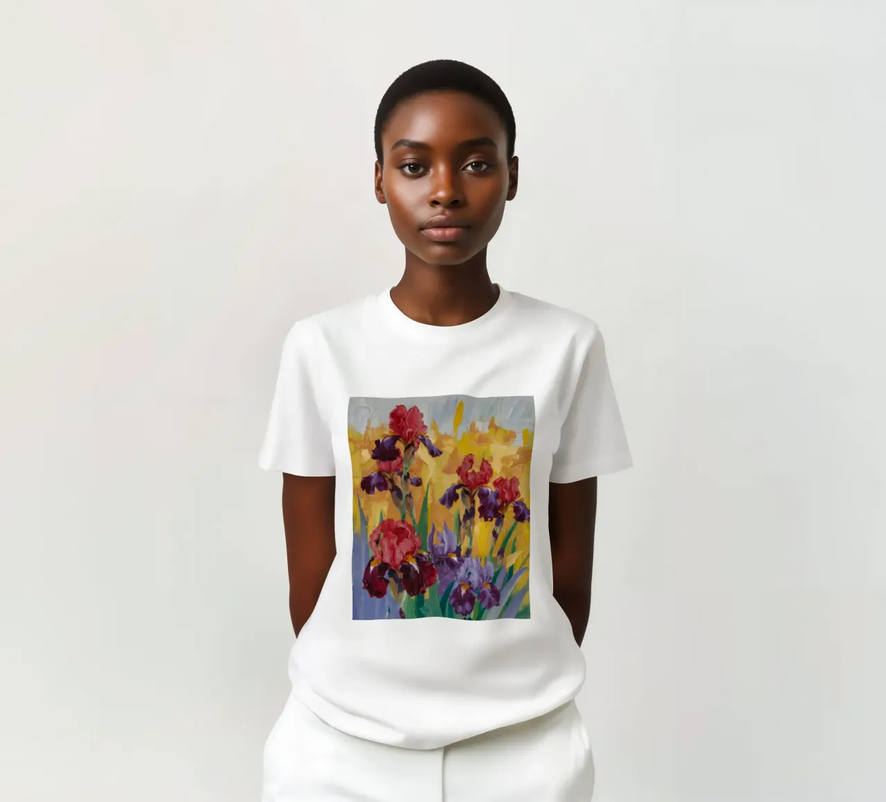 L'audace maestosità degli iris t-shirt da Celestial Harmony