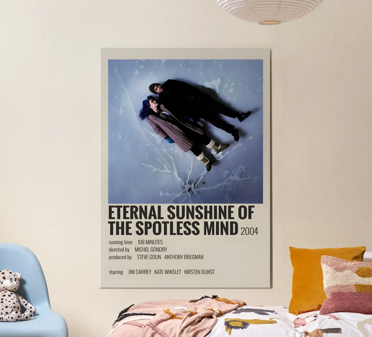 ETERNAL SUNSHINE OF THE SPOTLESS MIND 2004 carta hahnemühle da MVFminimalist