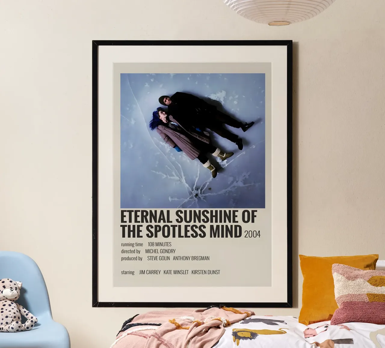 ETERNAL SUNSHINE OF THE SPOTLESS MIND 2004 carta hahnemühle da MVFminimalist