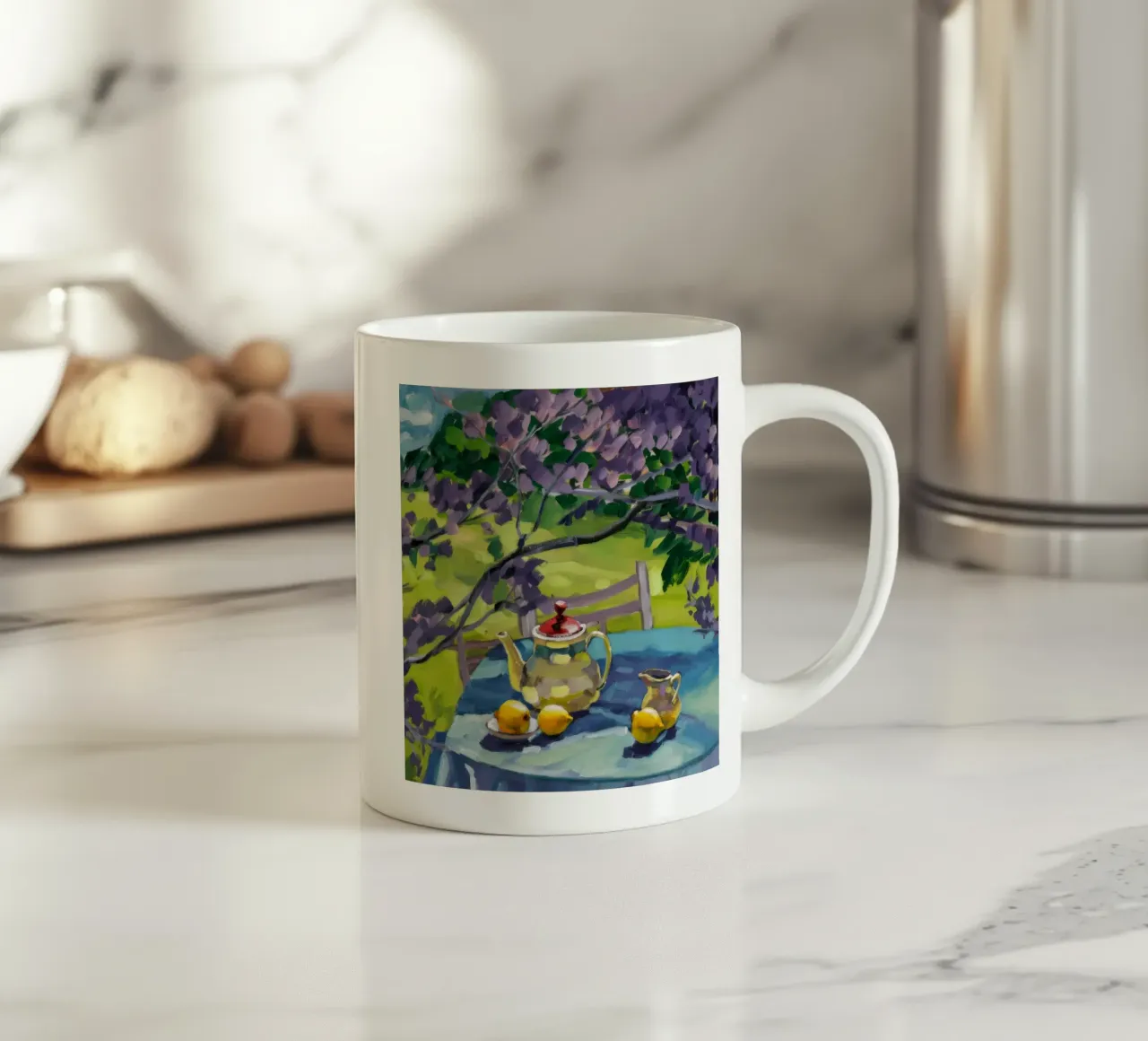 Lemon Grove Serenity tazza in ceramica da Celestial Harmony