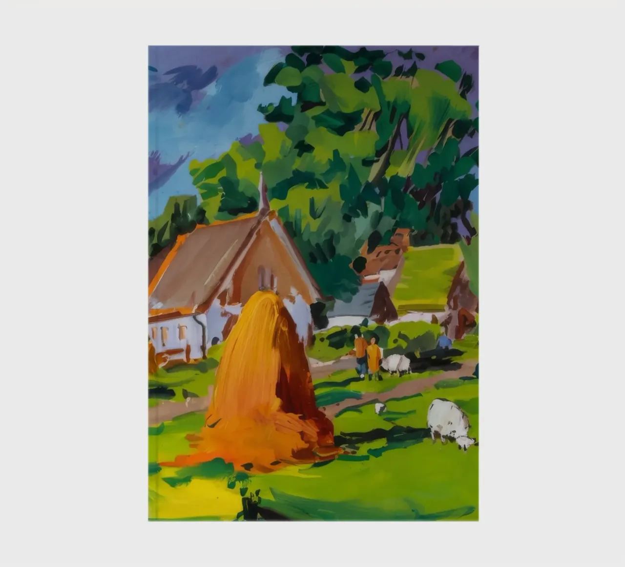 Le bonheur du village pastoral carnet de notes de Celestial Harmony