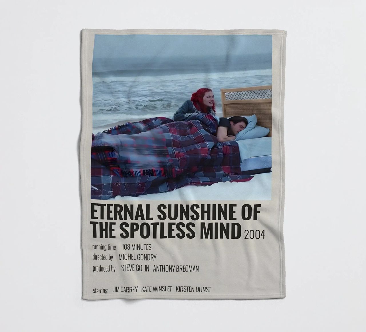 ETERNAL SUNSHINE OF THE SPOTLESS MIND 2004 coperta in pile da MVFminimalist